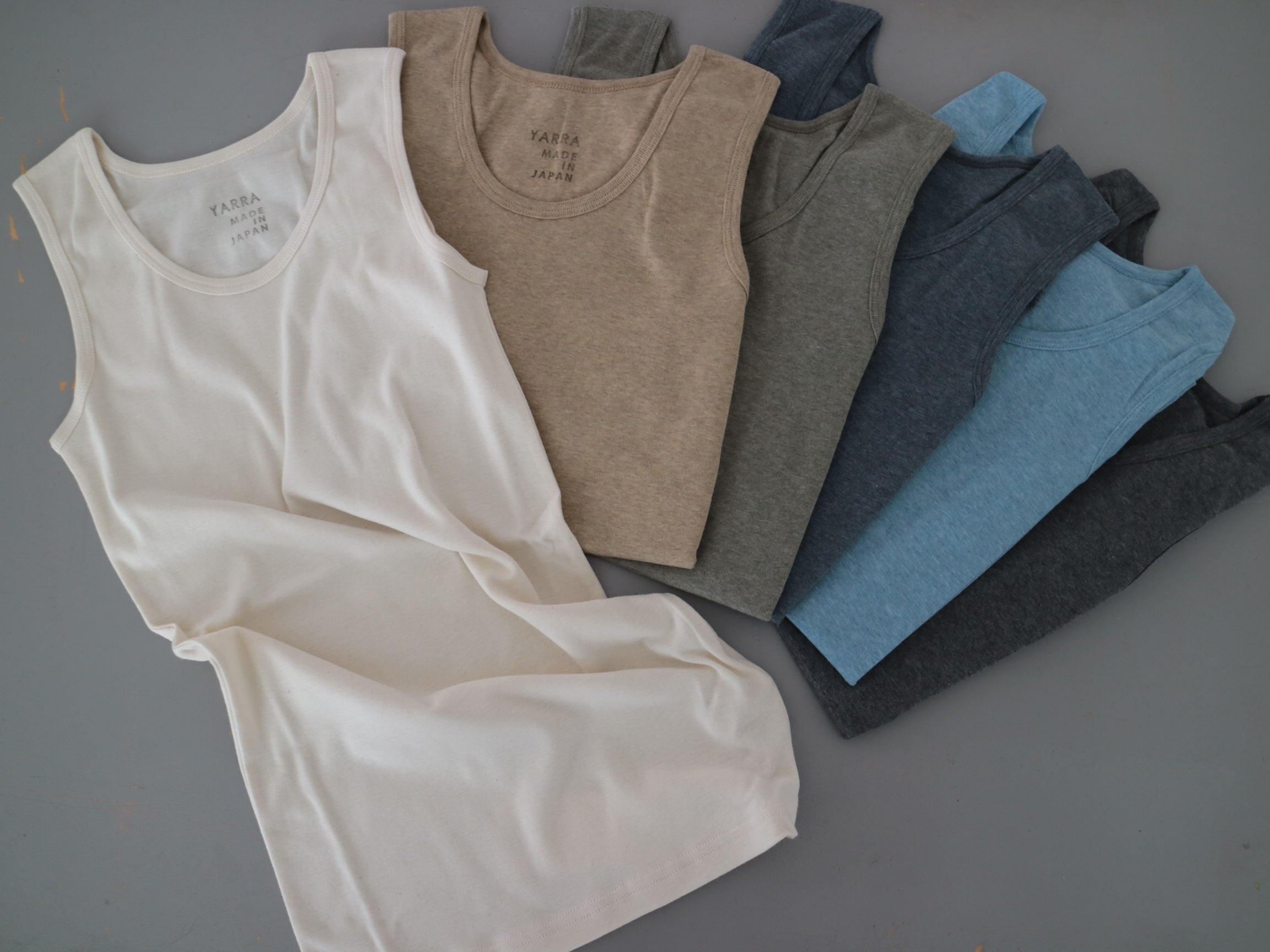 YARRA オーガニックコットンフライスタンク YR-1521-248