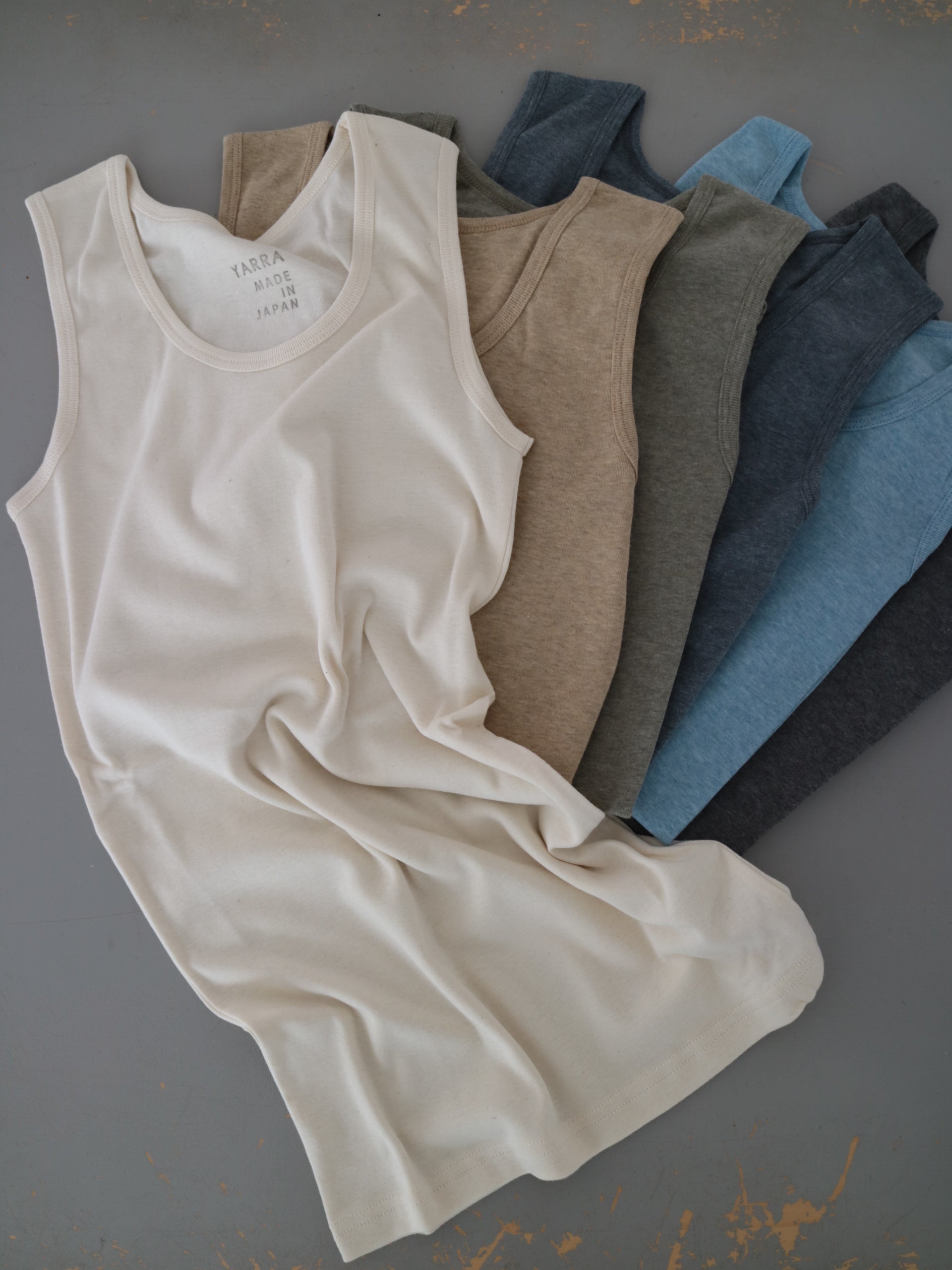 YARRA オーガニックコットンフライスタンク YR-1521-248