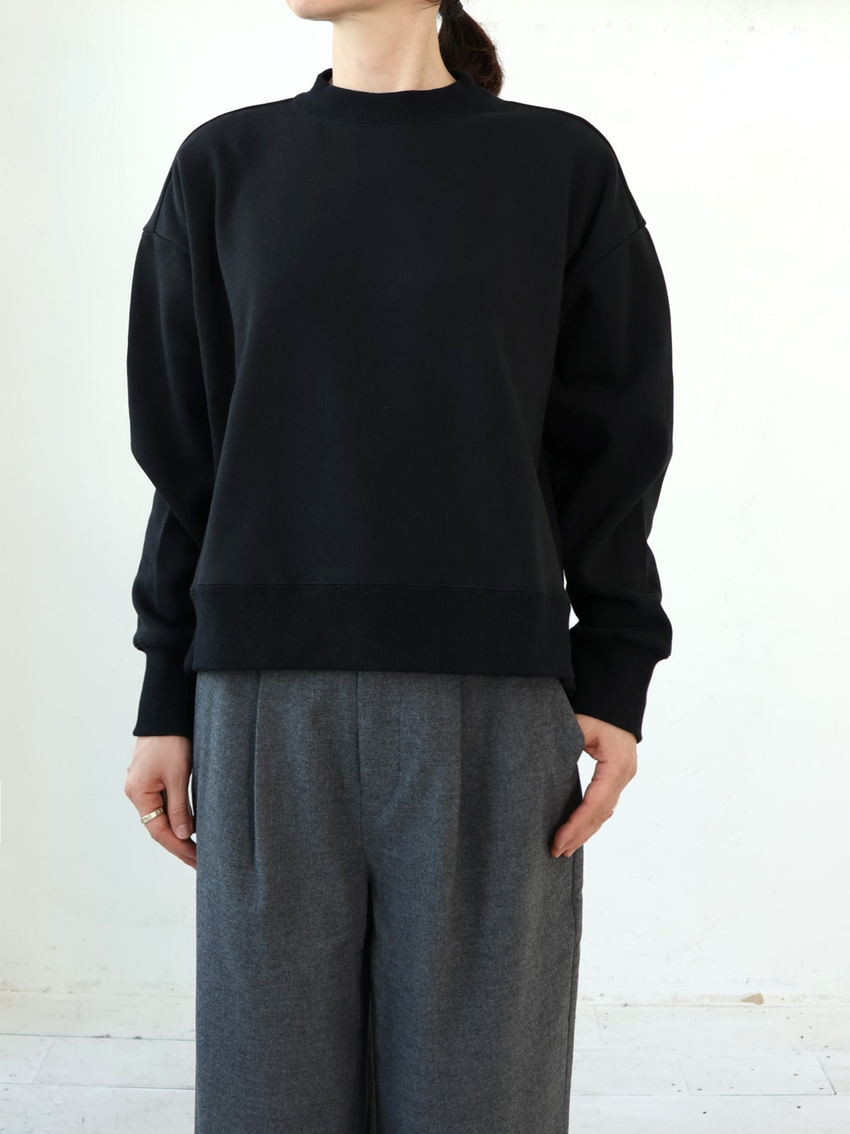 doux bleu ボンバーヒート プルオーバー DB-2651-048