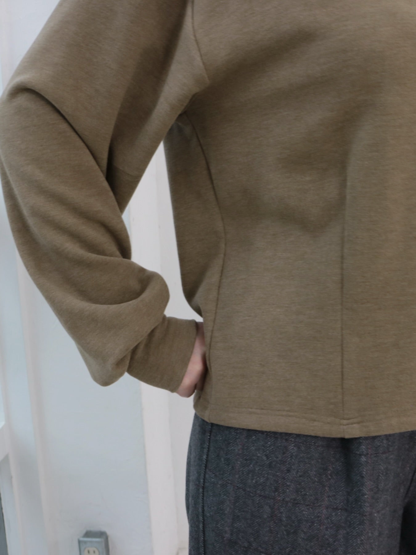 YARRA NEU ハイネックフリースTOPS NU-5551-416