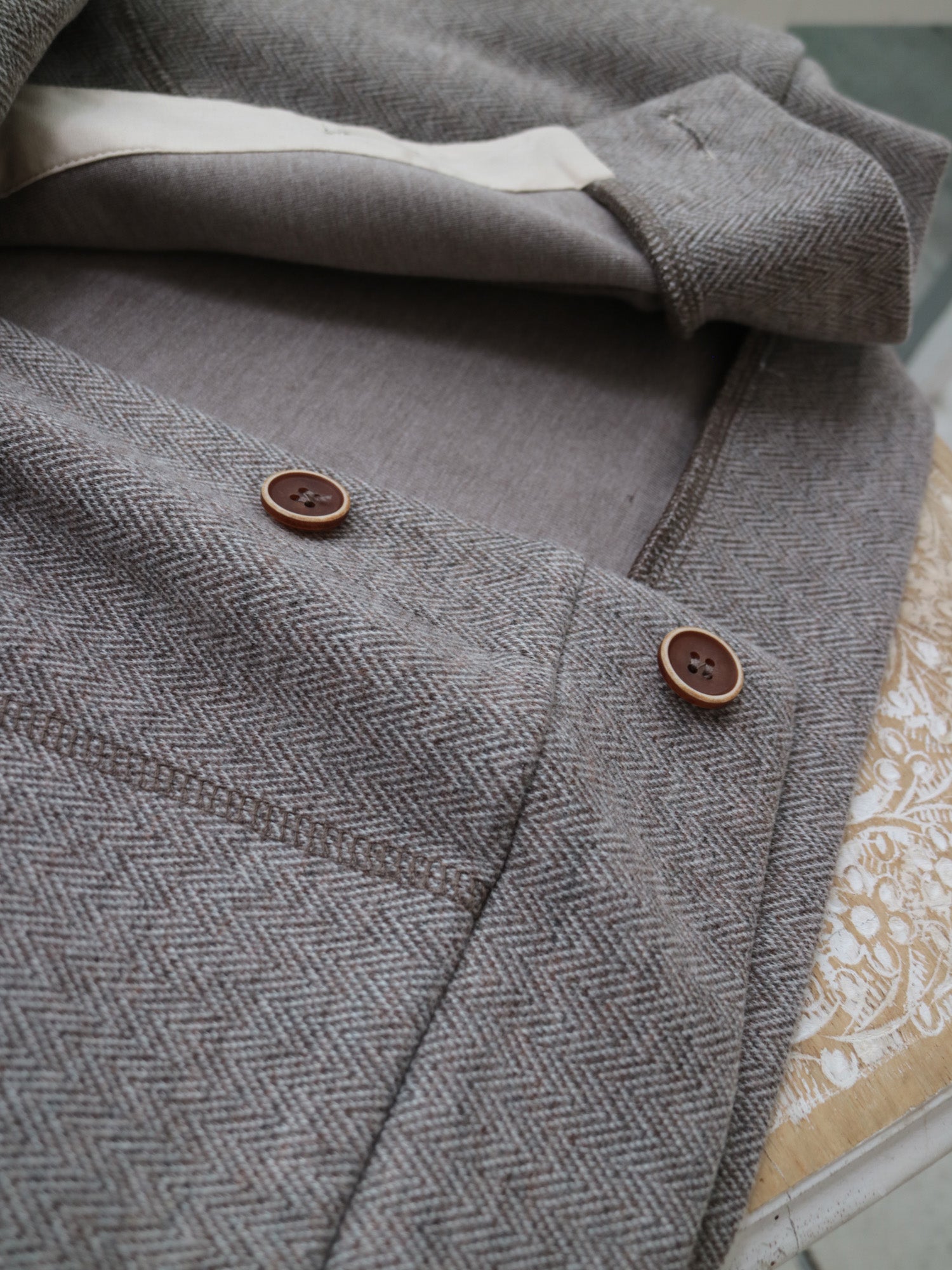 YARRA NEU W混釦ダウンカットブルゾン NU-5551-417