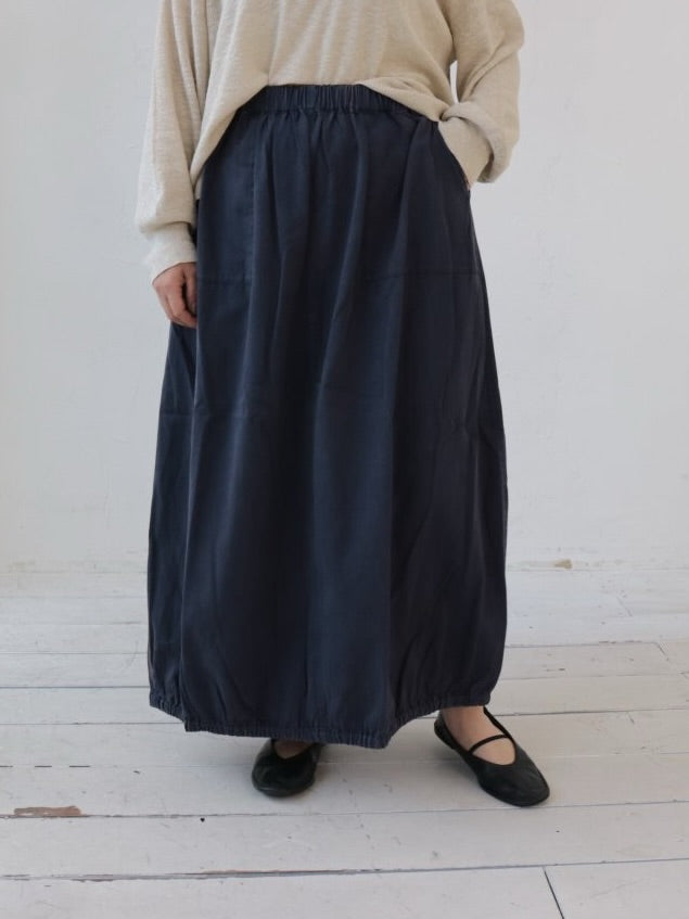 YARRA INDIAエンザイム裾ゴムスカート YR-1546-244