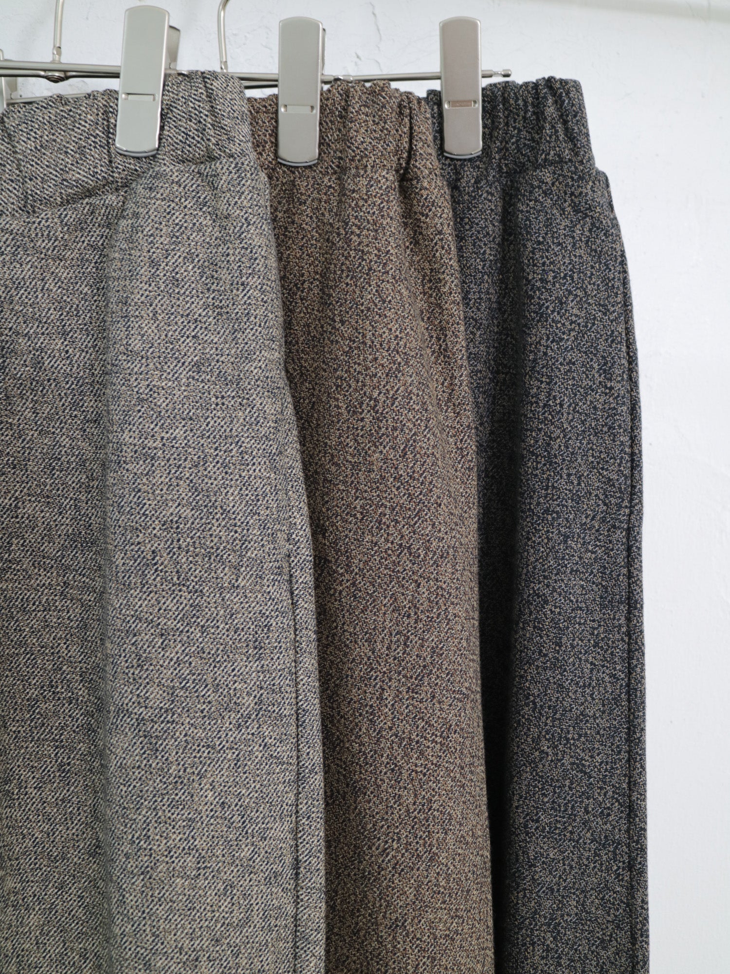 YARRA 三つ杢ツイルストレートパンツ YR-1555-252