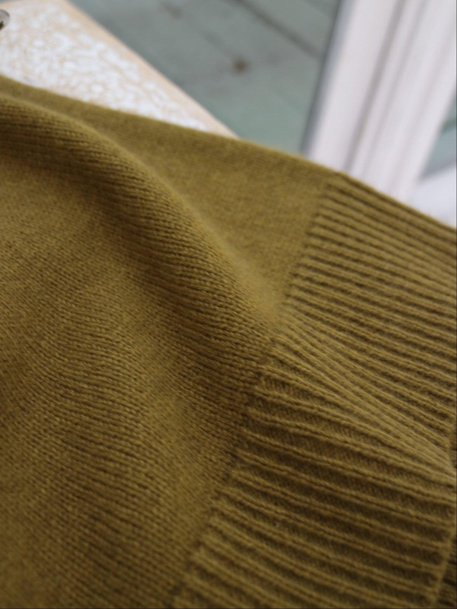 YARRA ラクーンブレンドニットプルオーバー YR-1552-278