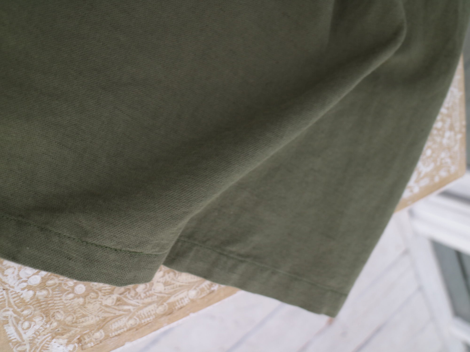 YARRA 綿麻ドロストデザインジャンパースカート YR-1554-258