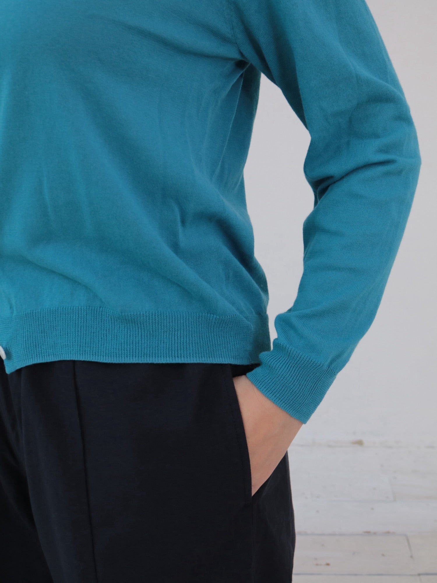 YARRA ハイツイストニットカーディガン YR-1532-315