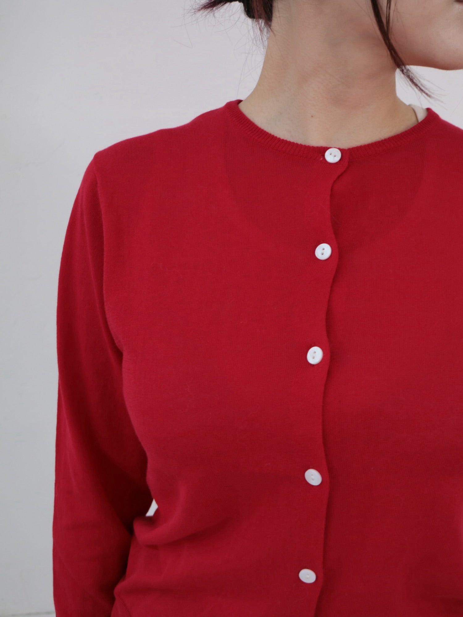 YARRA ハイツイストニットカーディガン YR-1532-315