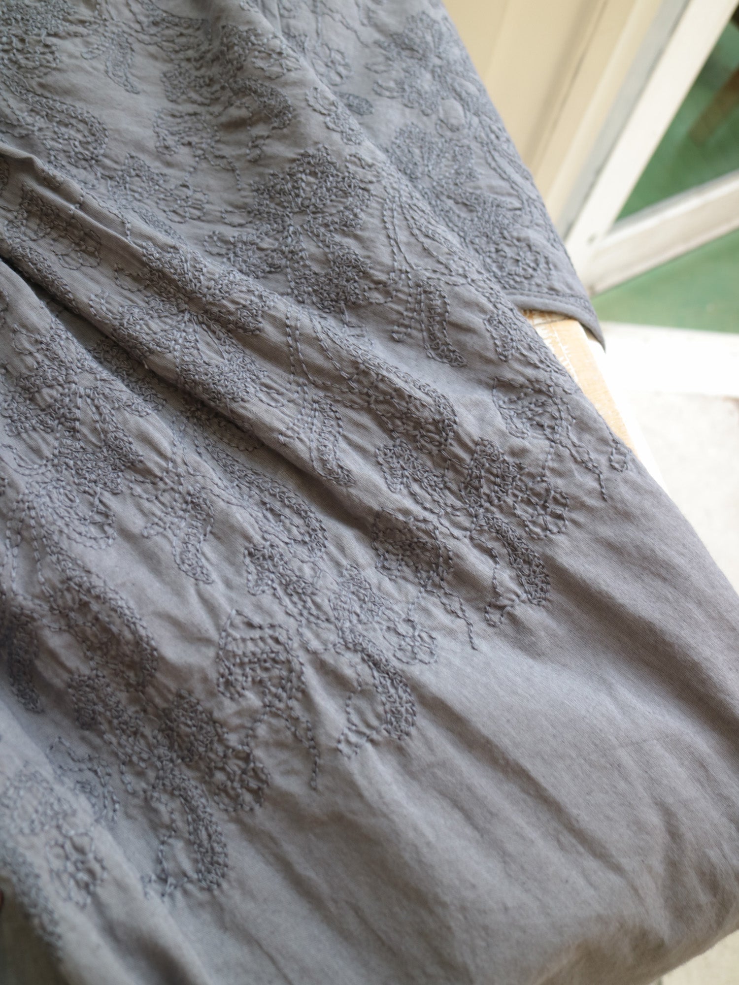 YARRA INDIAボイル刺繍ブラウス YR-1553-250