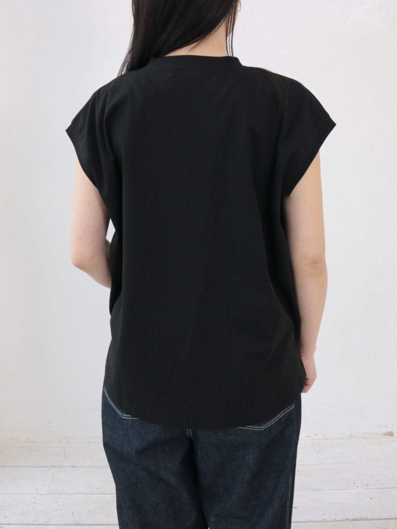 YARRA NEU 綿ポリフレンチスリーブカットソー NU-5641-401