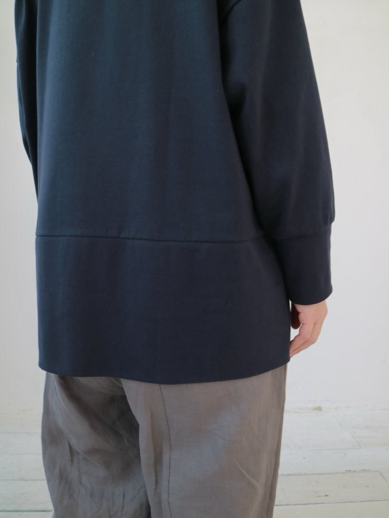 YARRA コーマ天竺ワイドプルオーバー YR-1541-223