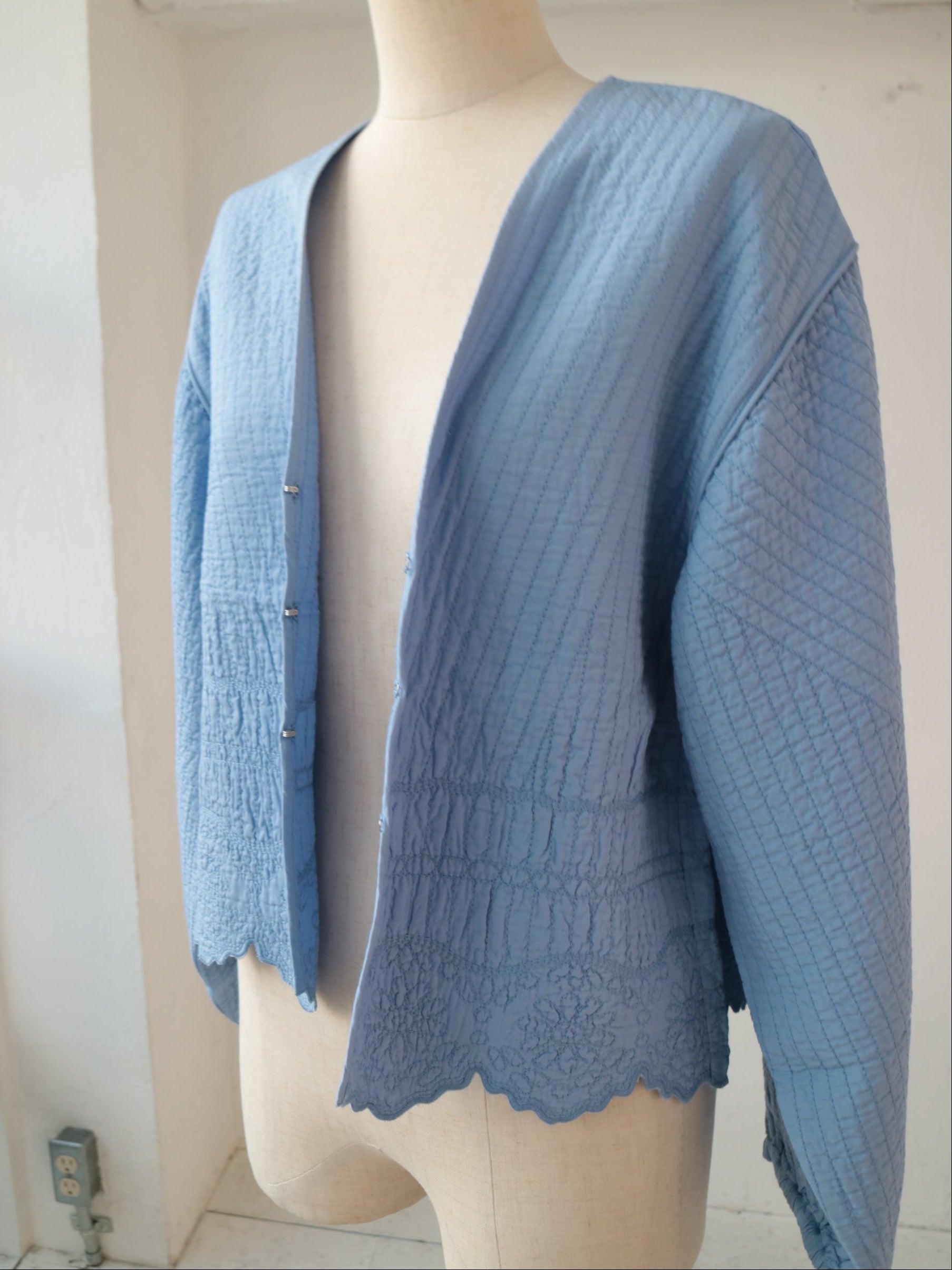 doux bleu Boutis Stitch ショートボレロ DB-2617-032