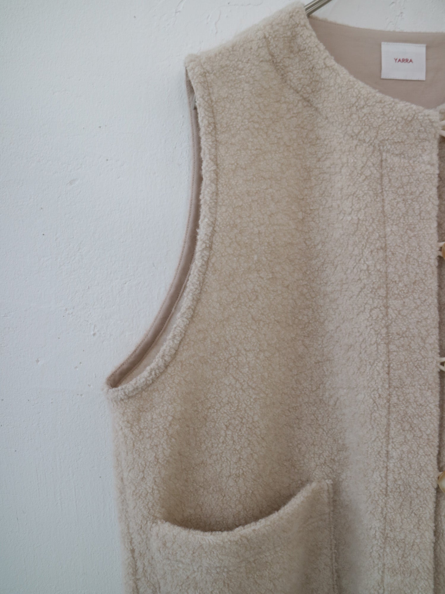 YARRA ウールリッチパイルループベスト YR-1558-255