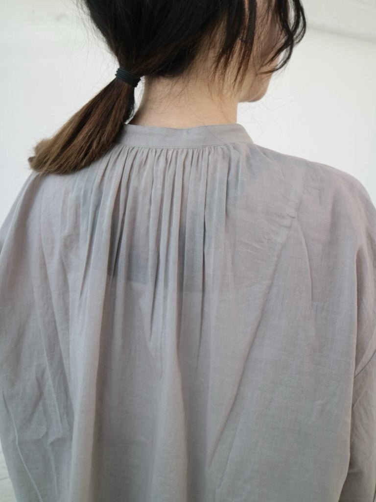 YARRA INDIAドットテープ刺繍ブラウス YR-1543-207