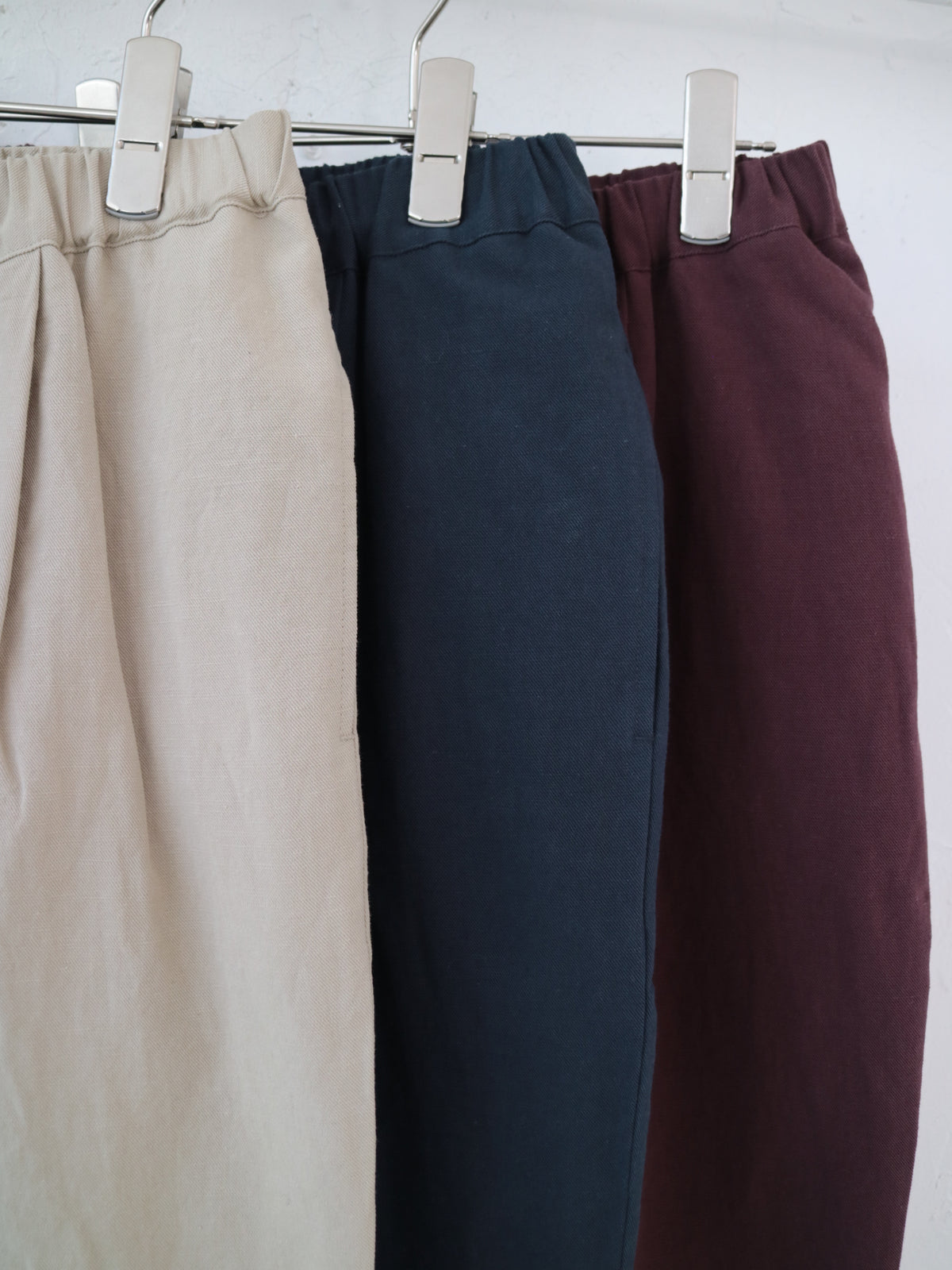 YARRA CLツイルスリムストレートパンツ YR-1645-228