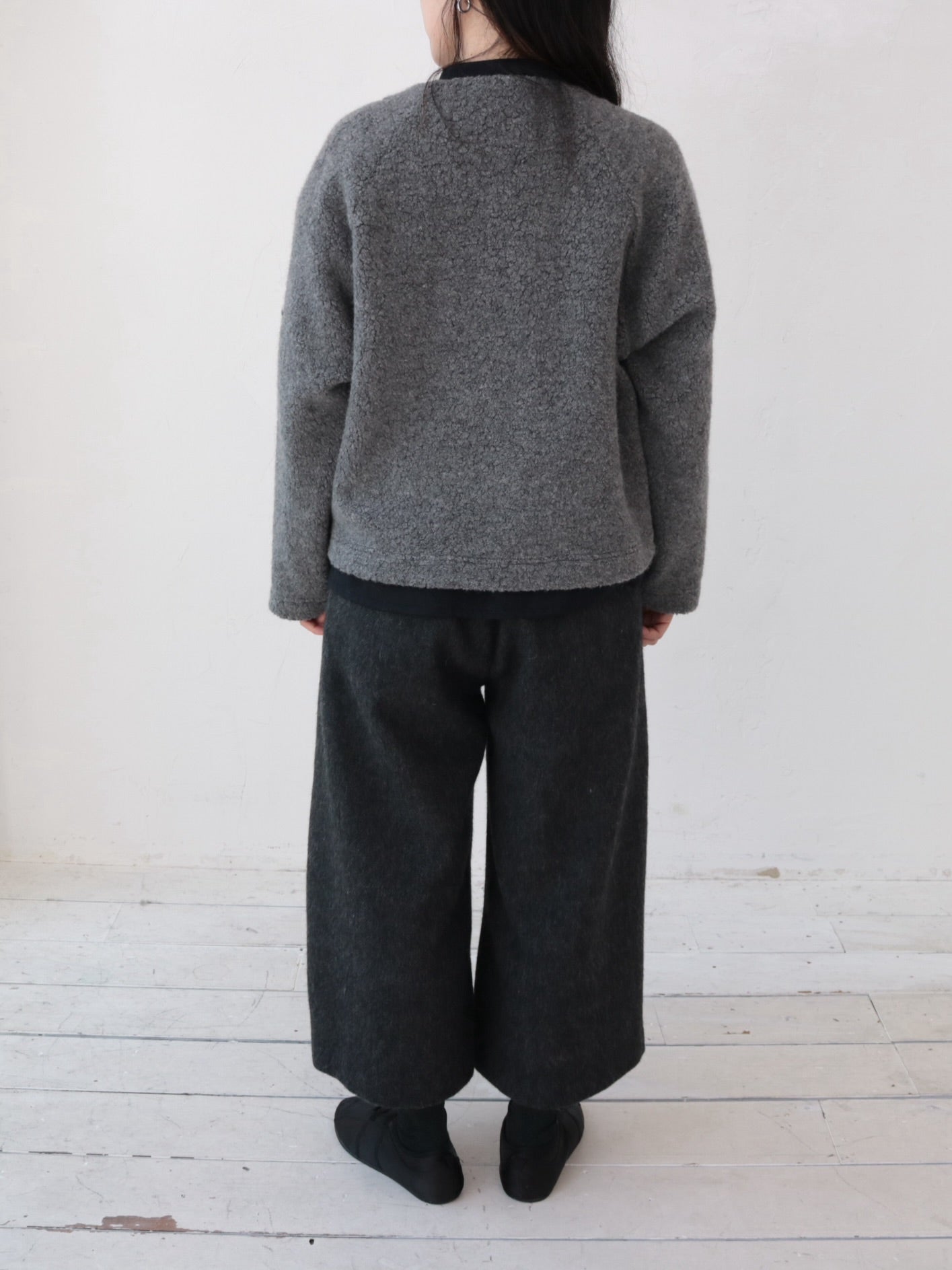 YARRA ウールリッチパイルラグランジャケット YR-1557-254