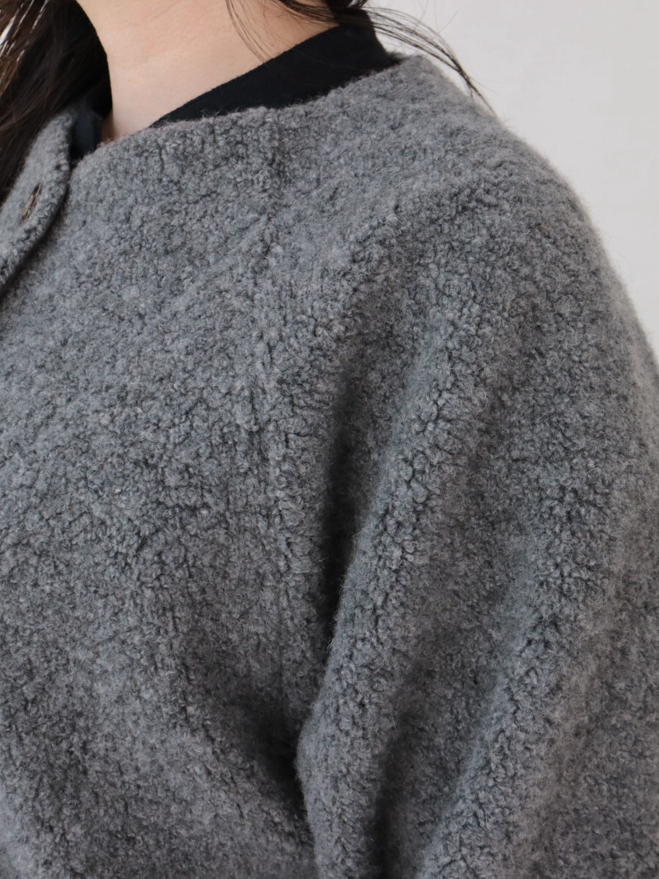 YARRA ウールリッチパイルラグランジャケット YR-1557-254