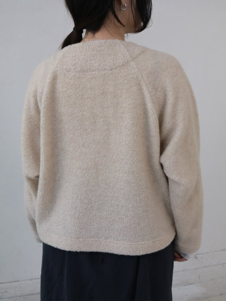 YARRA ウールリッチパイルラグランジャケット YR-1557-254