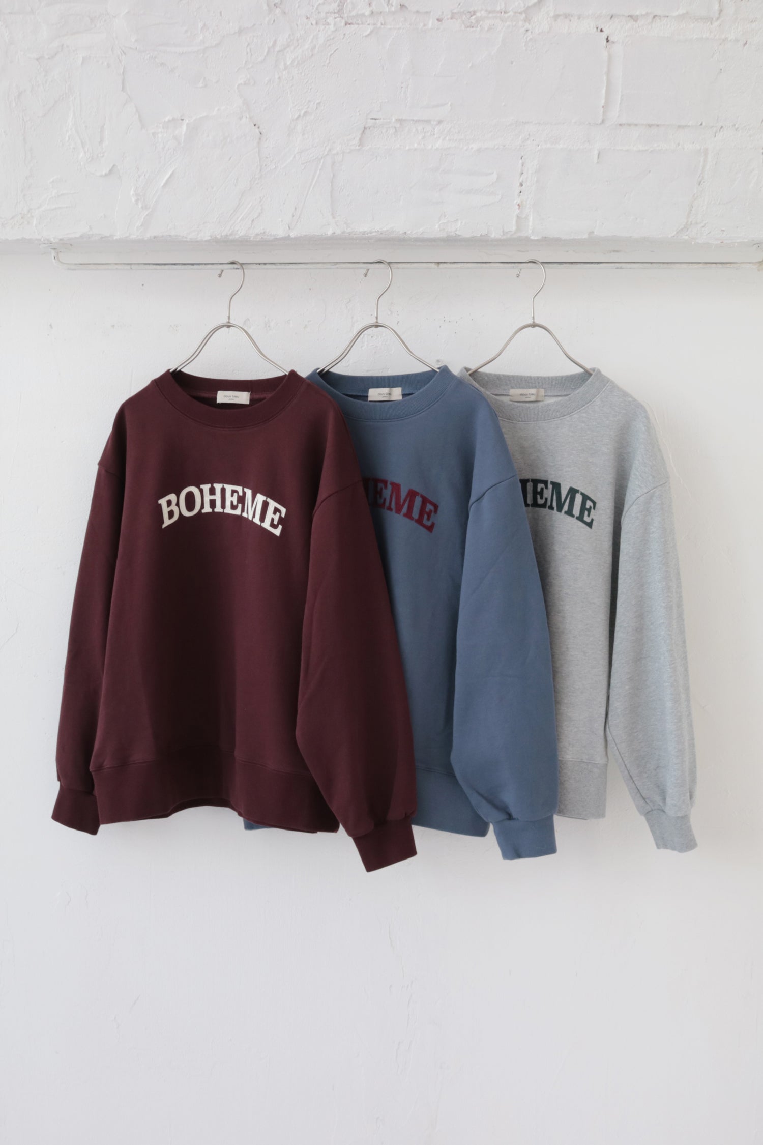 doux bleu BOHEME スウェット DB-2551-043