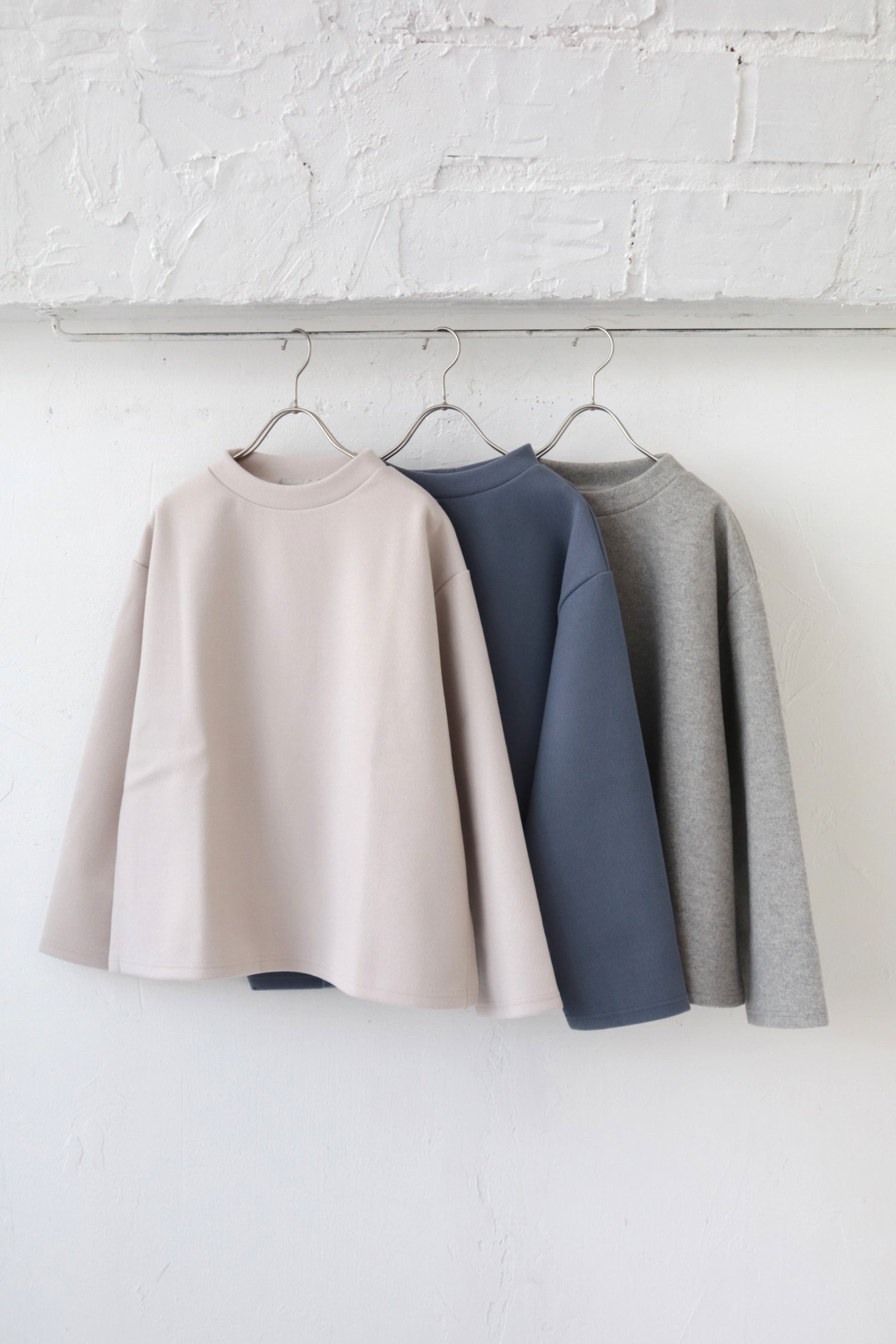 doux bleu Wジャージープルオーバー DB-2551-057