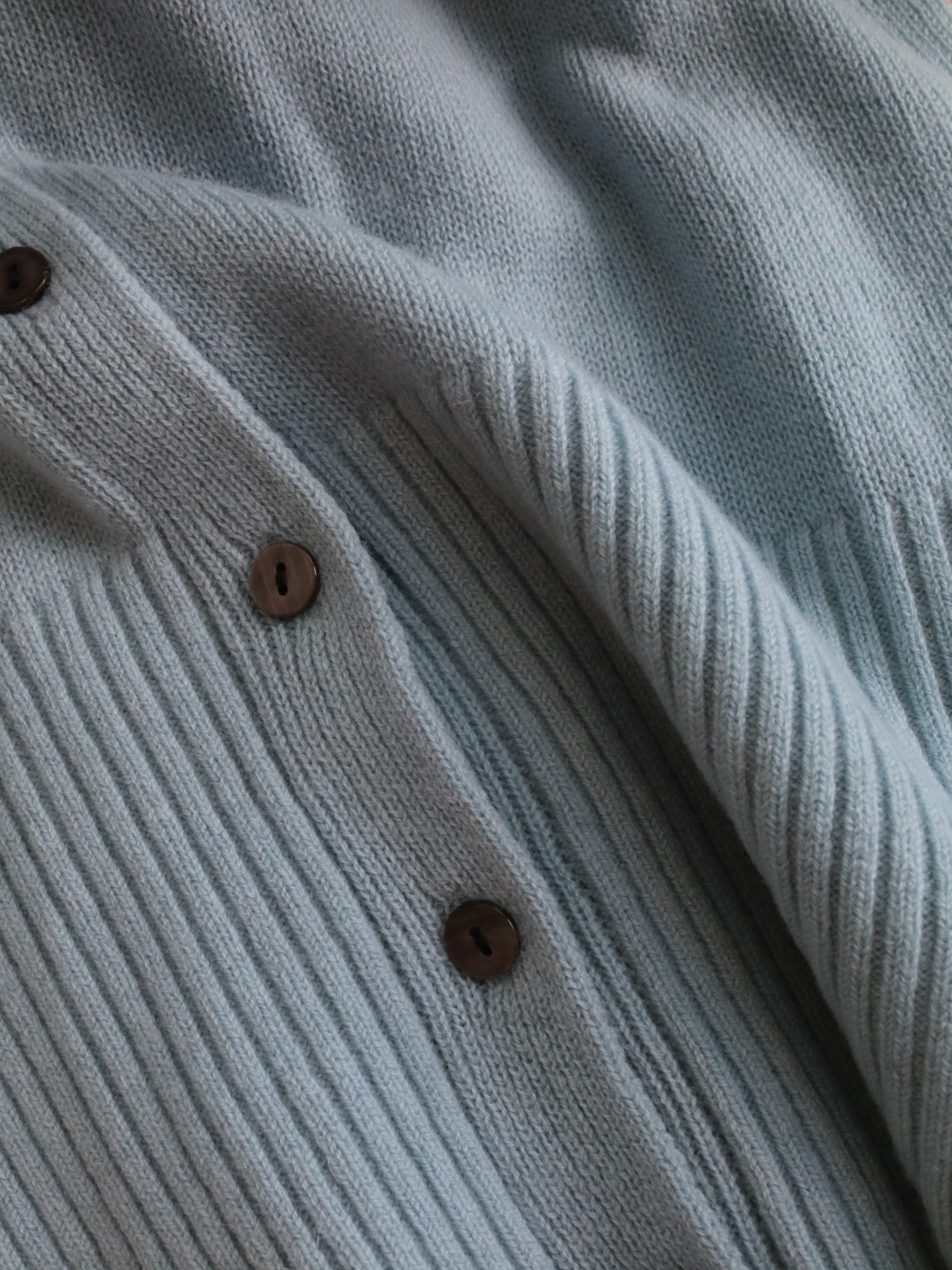 doux bleu バックタック ニットベスト DB-2558-046