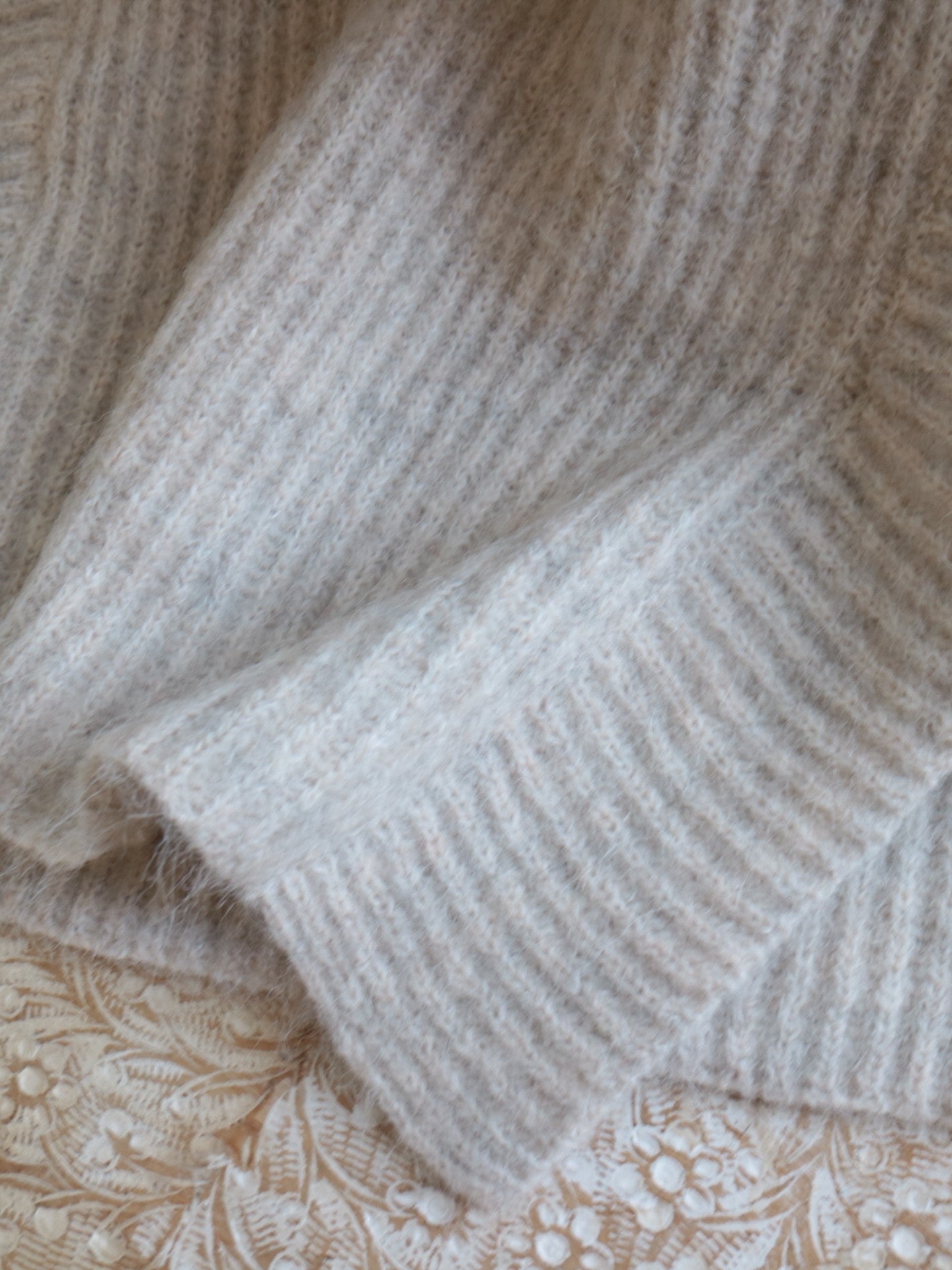 doux bleu アルパカニットベスト DB-2558-056