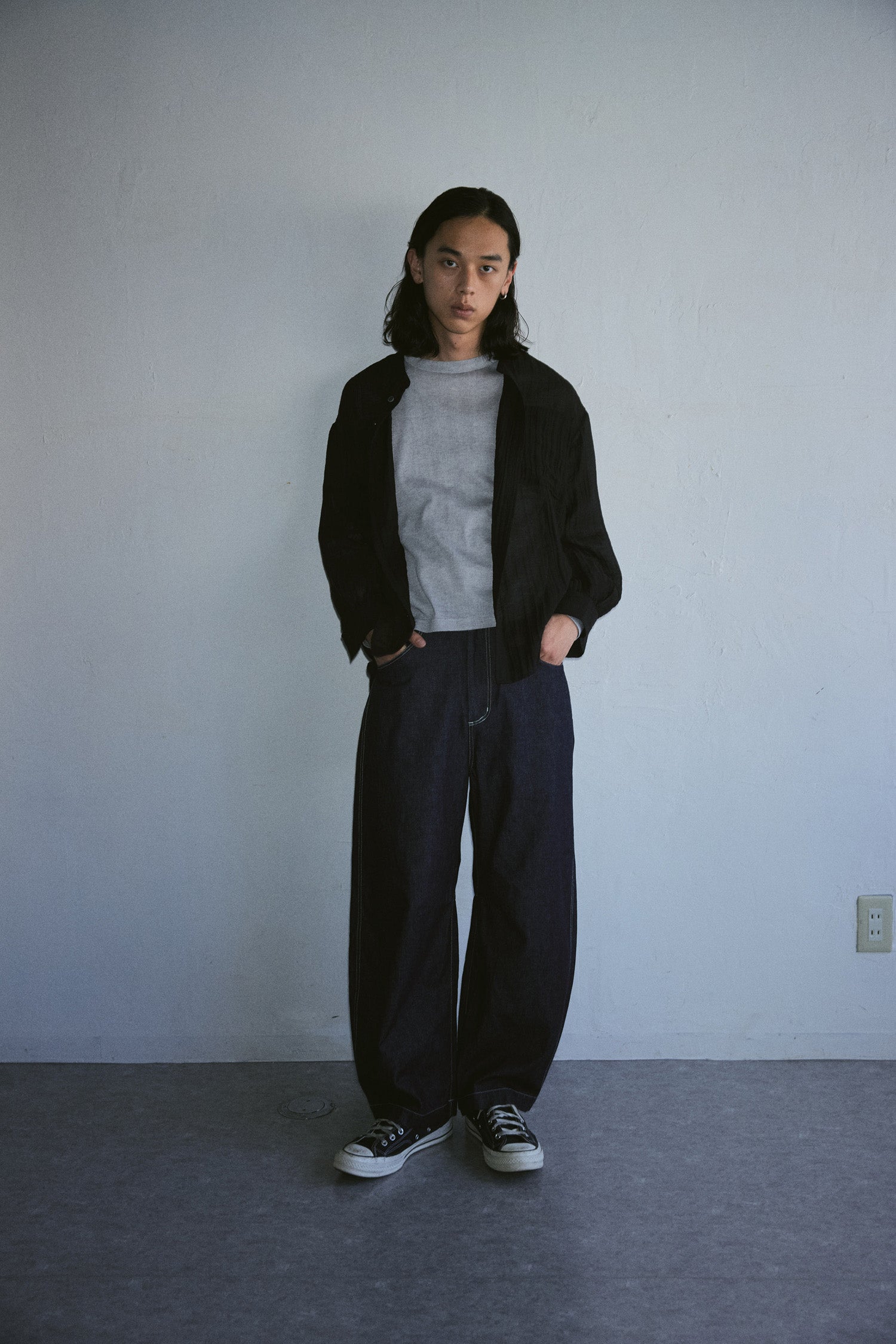 YARRA NEU BIWACOTTONボリューム長袖Tシャツ NU-5611-402