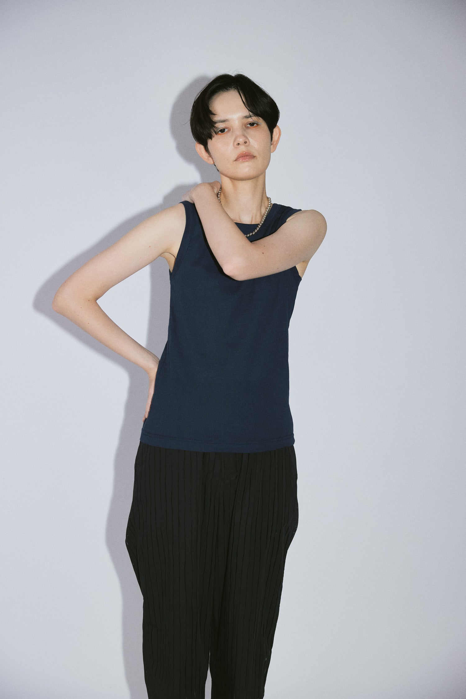 【ゆきふいるむ/yukiさん着用アイテム】YARRA NEU BIWACOTTON2WAYタンクトップ NU-5621-434