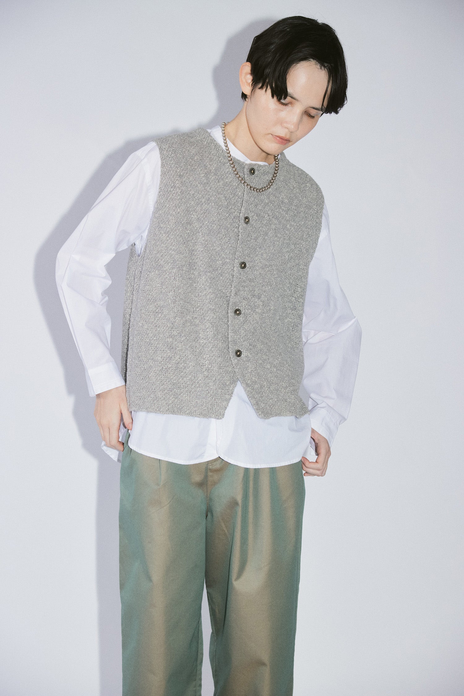 YARRA NEU SIDGRAS オーガニックコットンシャツ NU-5613-411