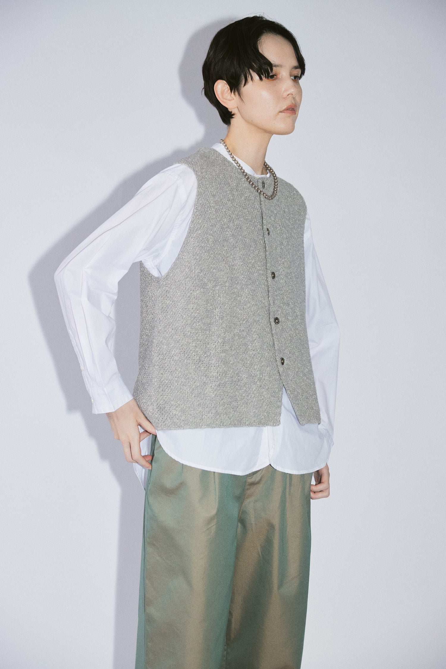 YARRA NEU SIDGRAS オーガニックコットンシャツ NU-5613-411