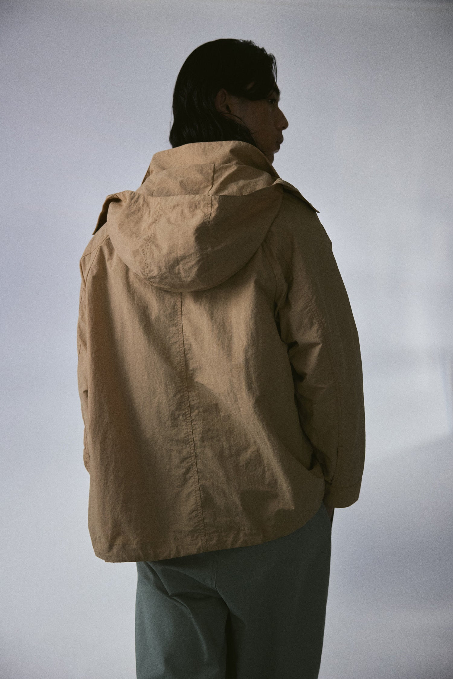 YARRA NEU ナイロンフードブルゾン NU-5617-425