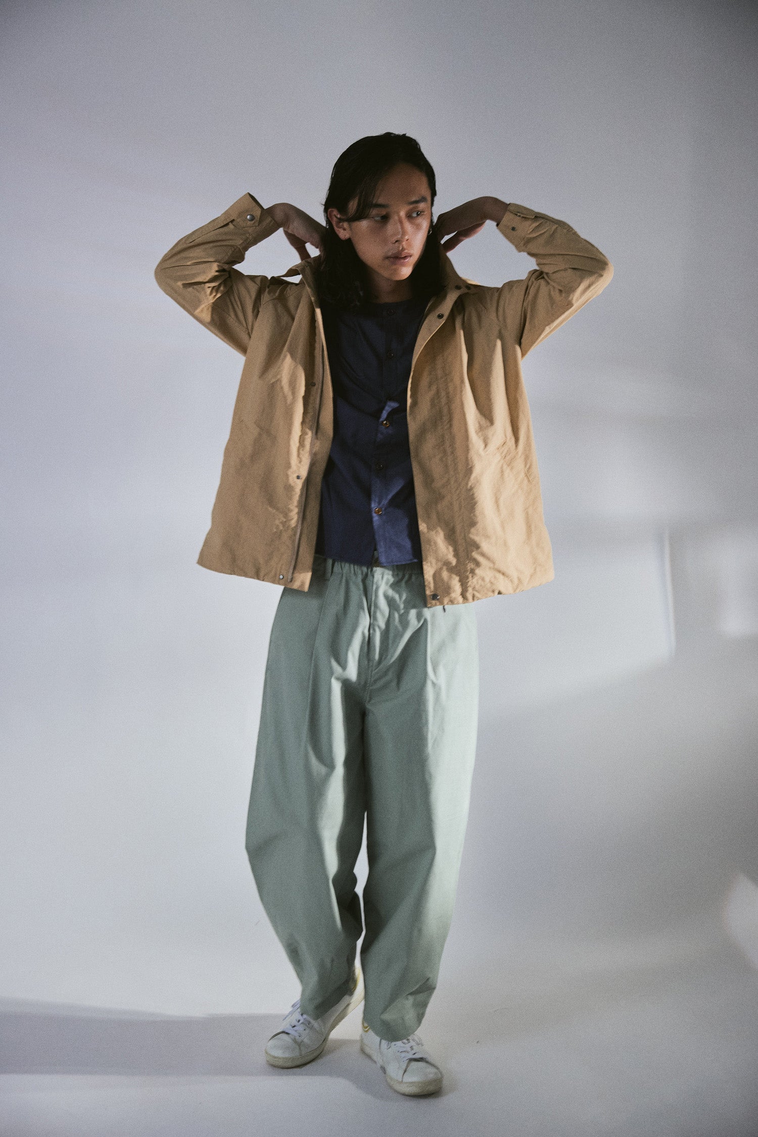 YARRA NEU ナイロンフードブルゾン NU-5617-425