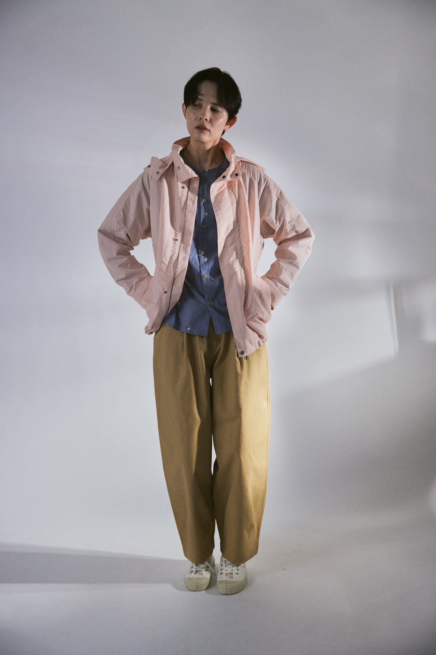 YARRA NEU ナイロンフードブルゾン NU-5617-425