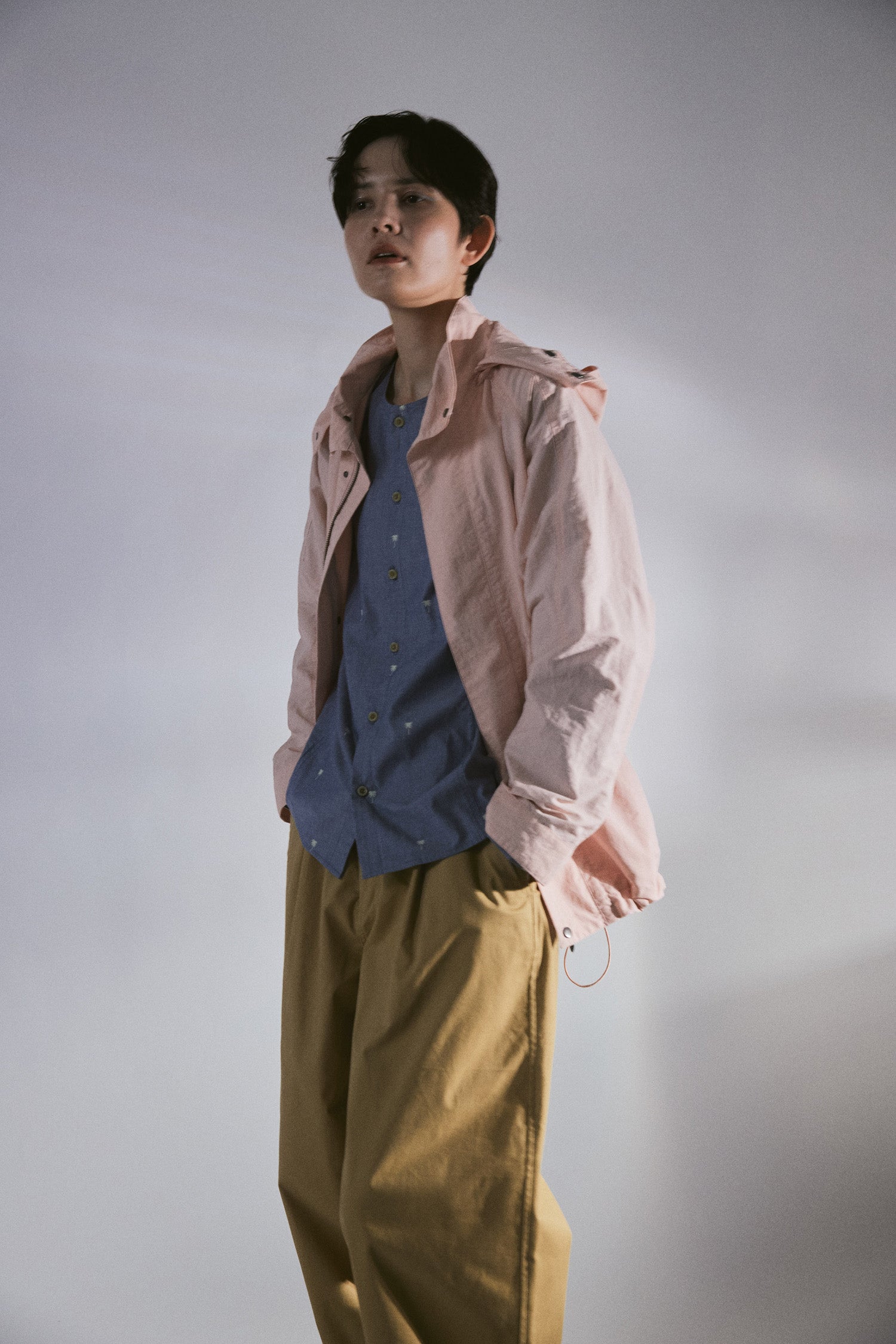 YARRA NEU ナイロンフードブルゾン NU-5617-425