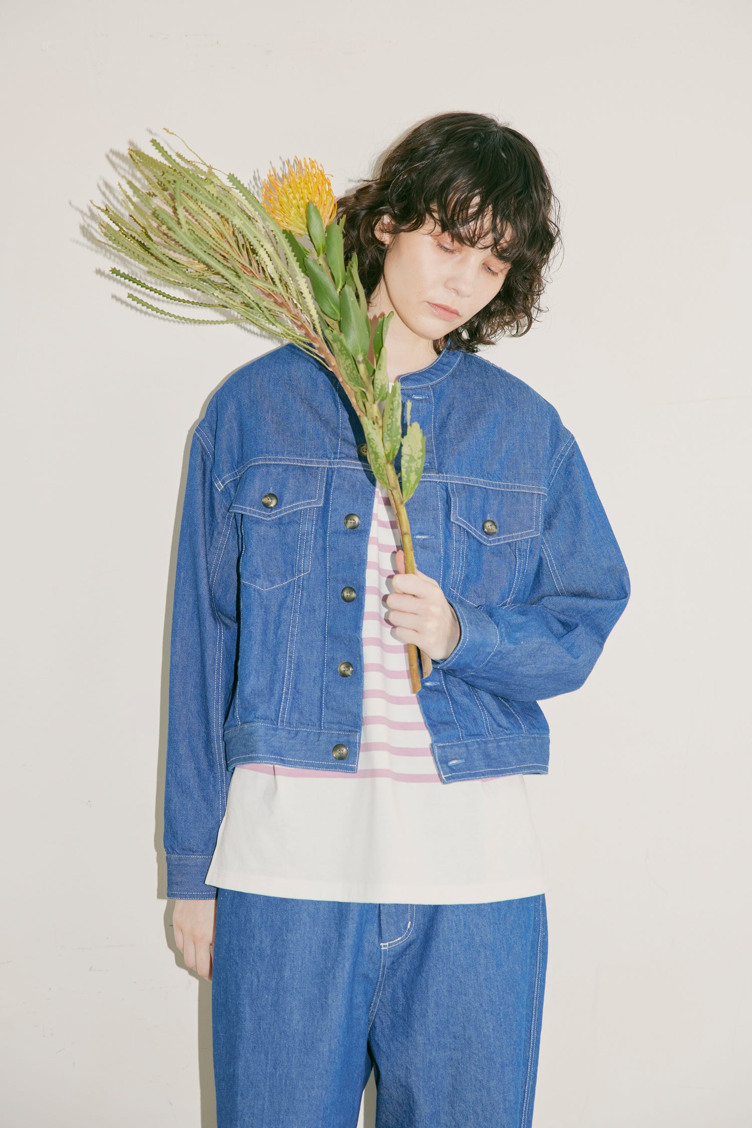 YARRA NEU 10ozデニムスタンドジャケット NU-5417-417