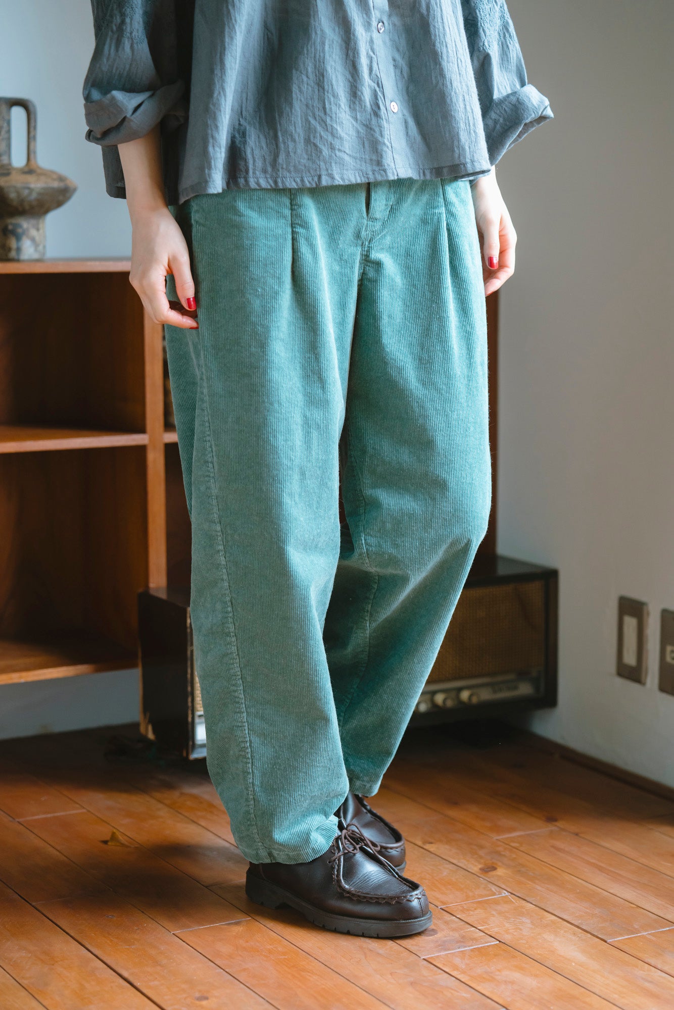 YARRA 12Wフロントダーツパンツ YR-1555-259