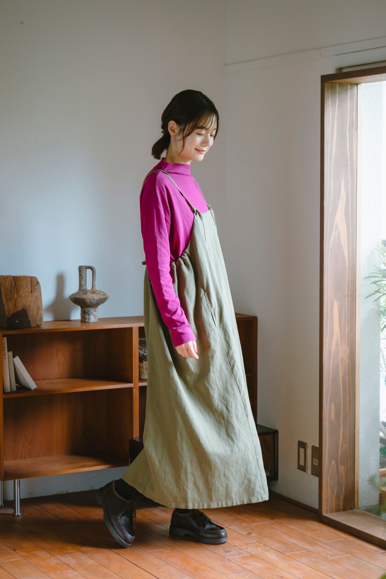 YARRA 40接結天竺ハイネックプルオーバー YR-1551-257