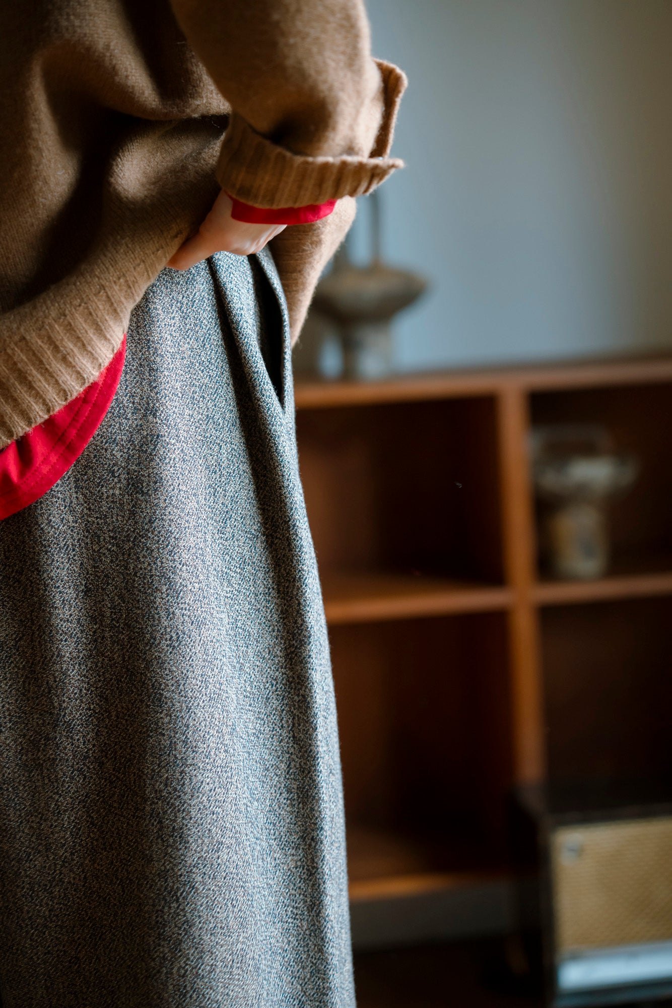 YARRA ハイネックニットプルオーバー YR-1552-276