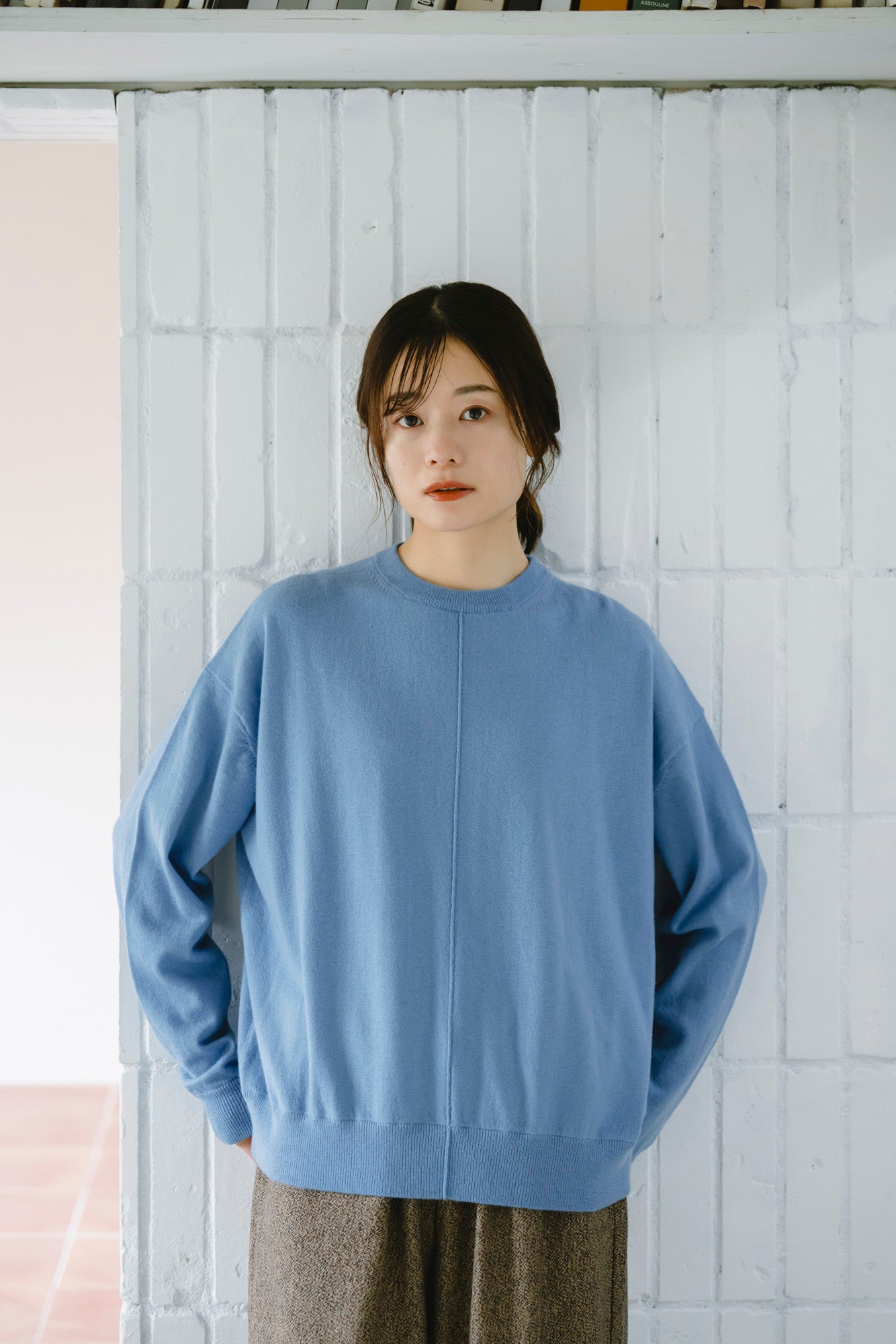 YARRA 柔らかメリノアウトリンキングニット YR-1552-247