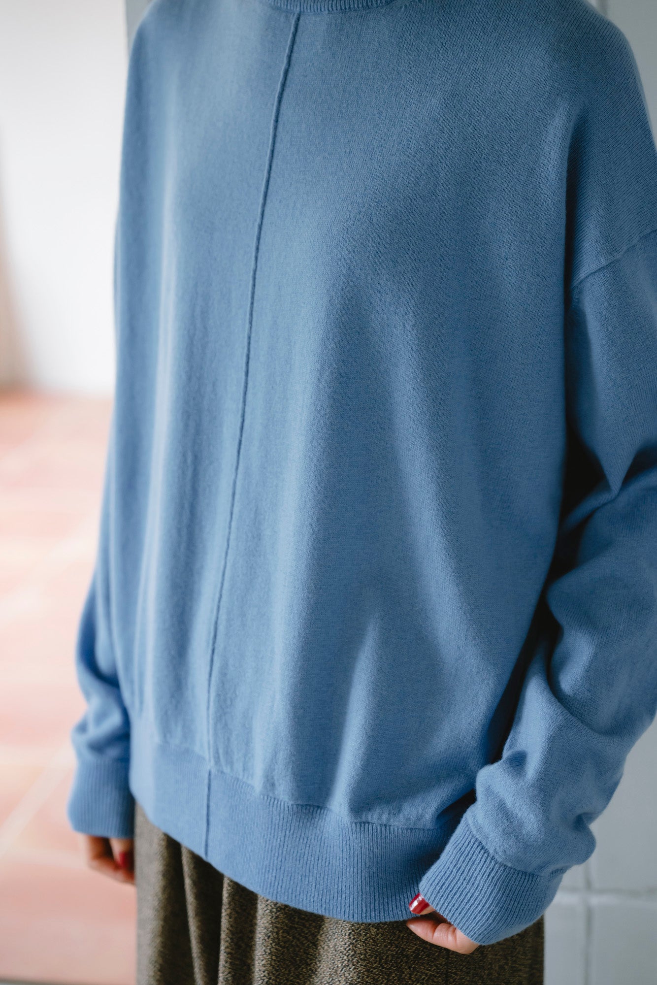 YARRA 柔らかメリノアウトリンキングニット YR-1552-247