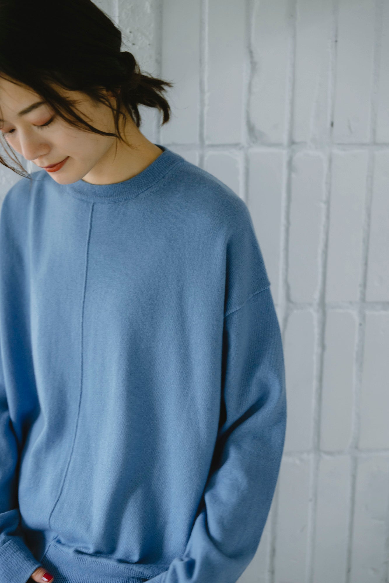 YARRA 柔らかメリノアウトリンキングニット YR-1552-247