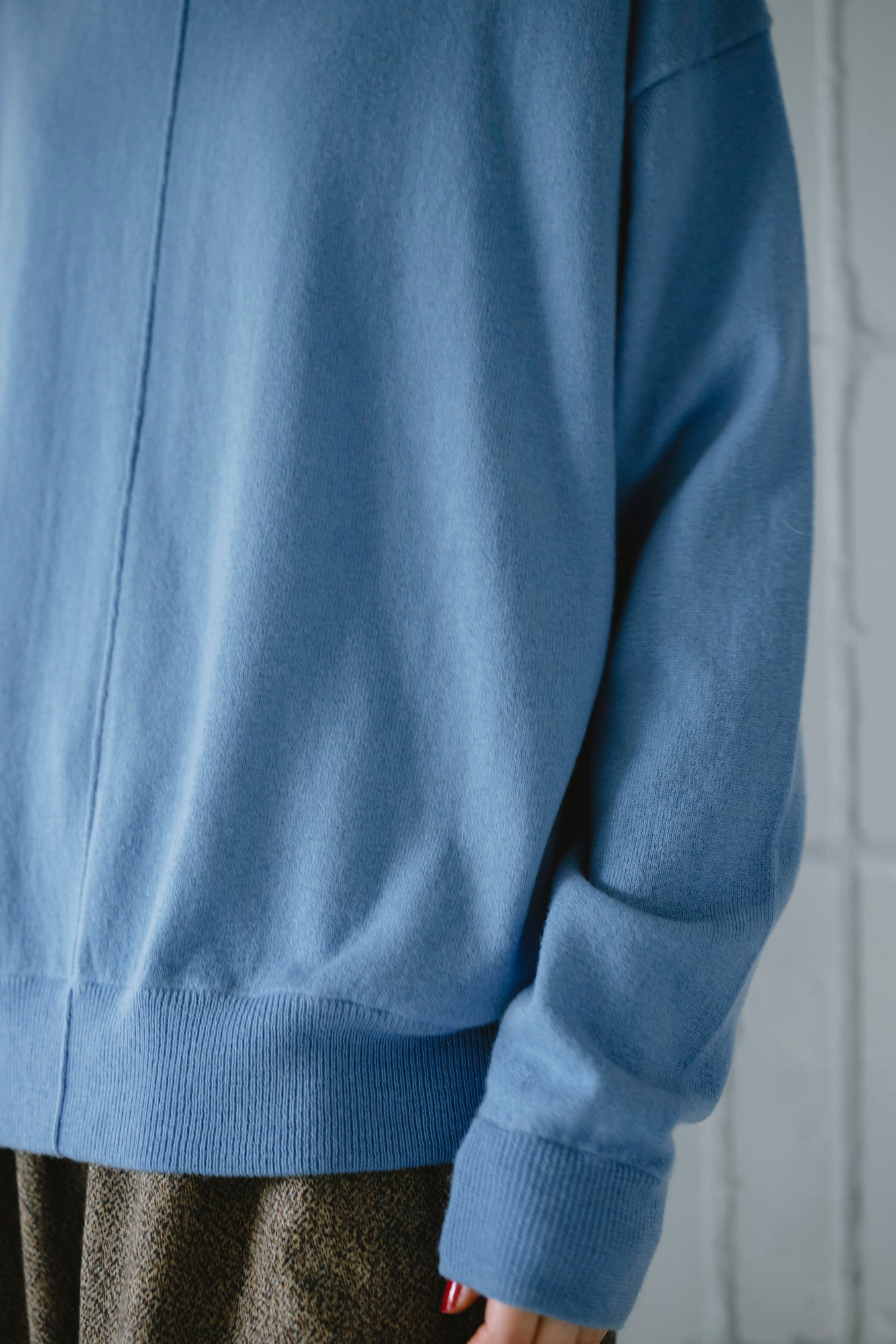 YARRA 柔らかメリノアウトリンキングニット YR-1552-247