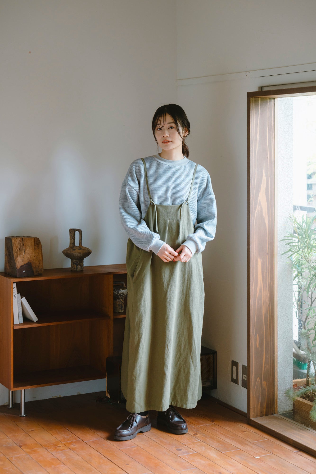 YARRA JACKALLワッフルプルオーバー YR-1551-272