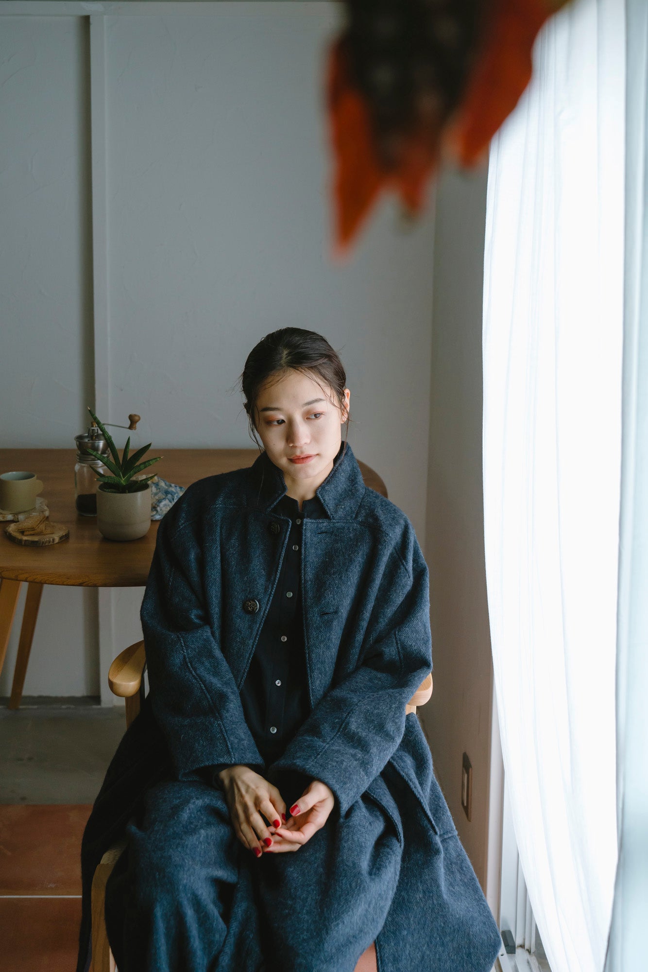 YARRA エコウール裏付き9分丈パンツ YR-1555-274