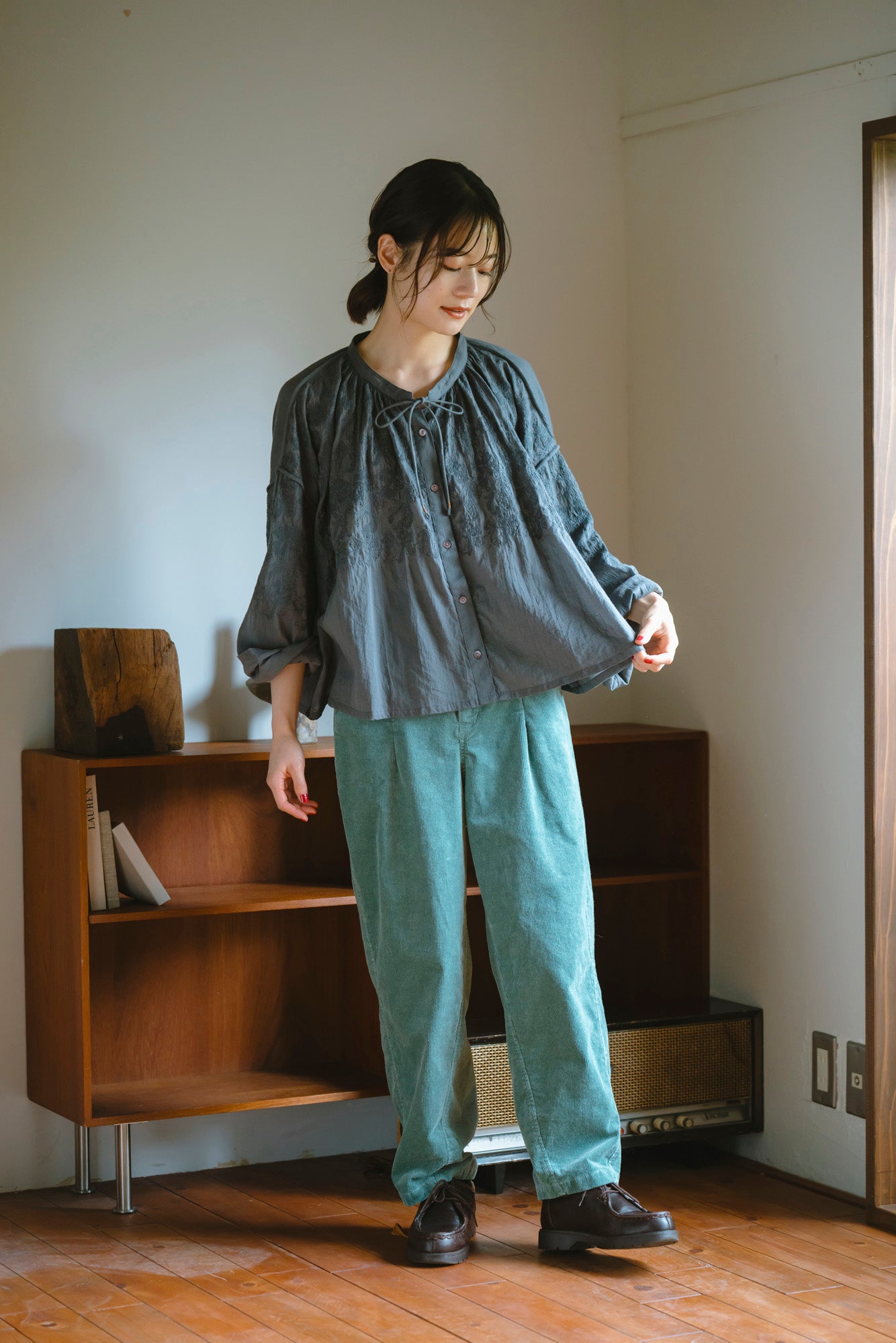 YARRA 12Wフロントダーツパンツ YR-1555-259