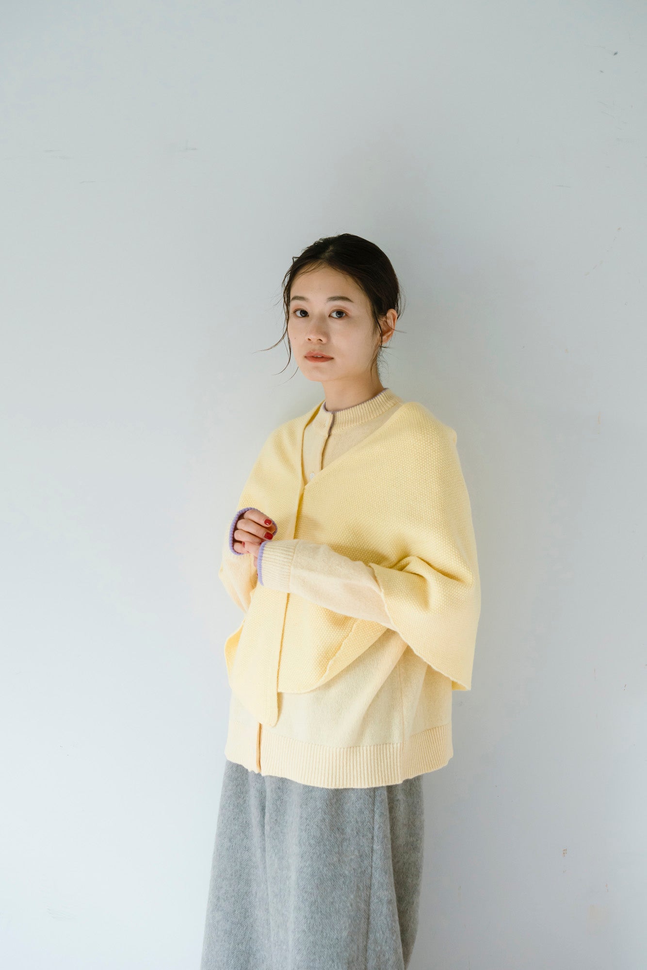 YARRA 鹿の子ニットストール YR-1559-262