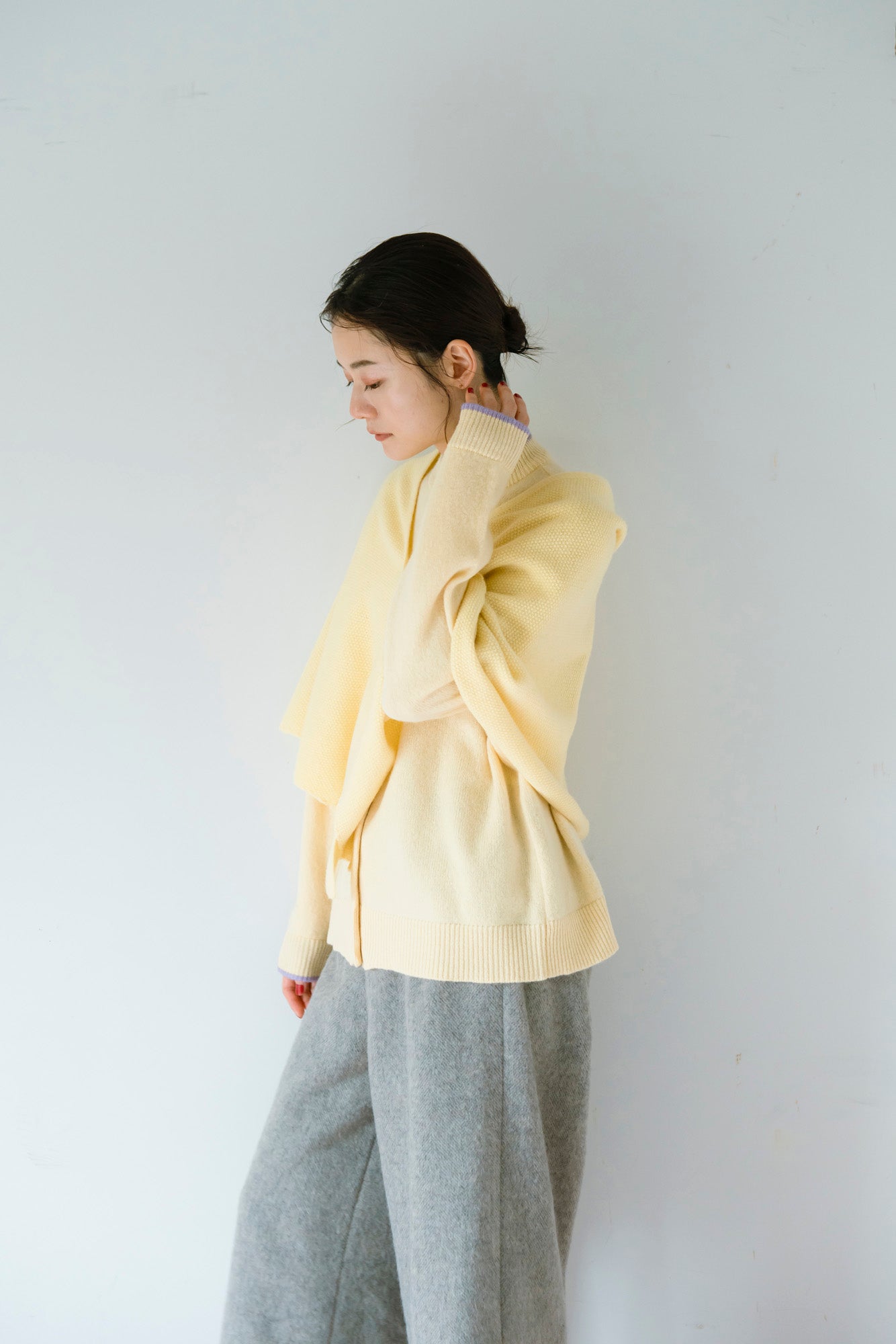 YARRA 鹿の子ニットストール YR-1559-262