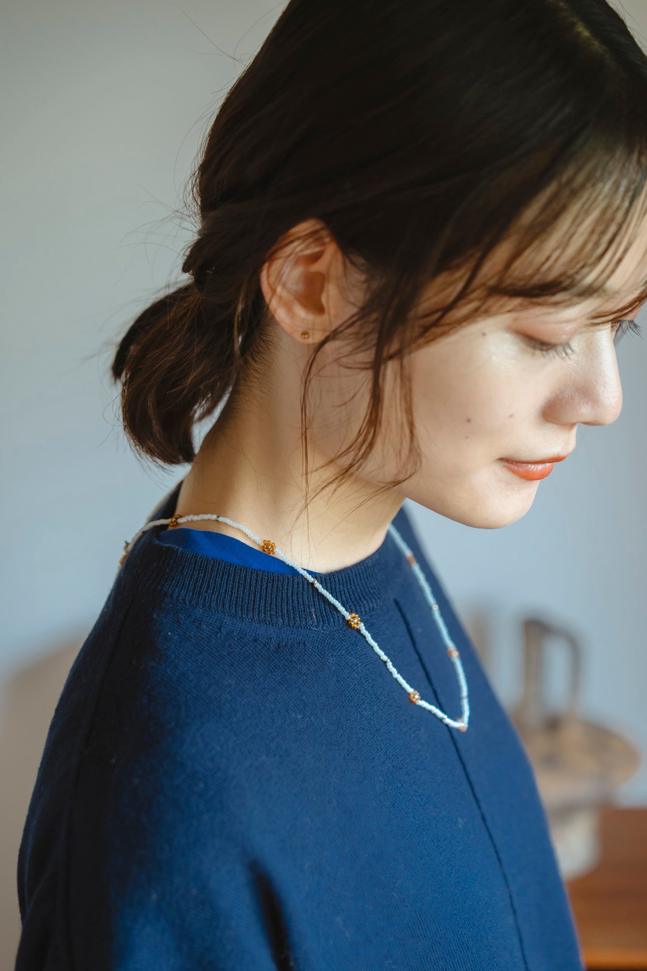 YARRA 柔らかメリノアウトリンキングニット YR-1552-247