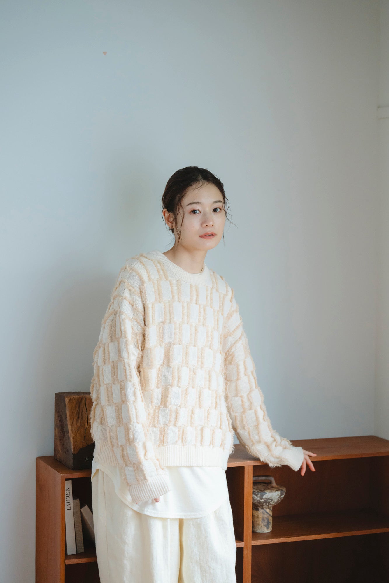 YARRA フリンジニットプルオーバー YR-1552-264