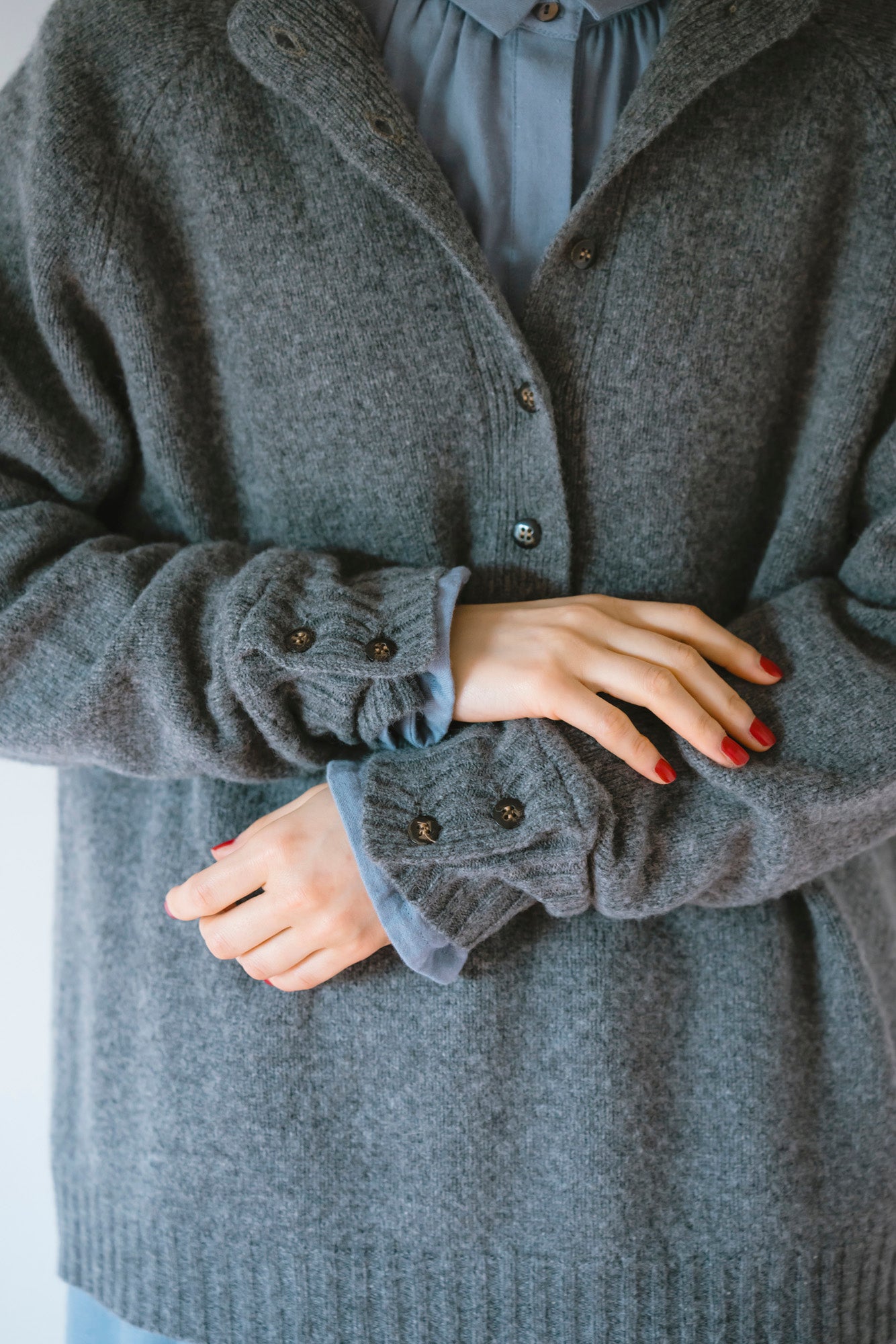 YARRA ハイネックニットプルオーバー YR-1552-276