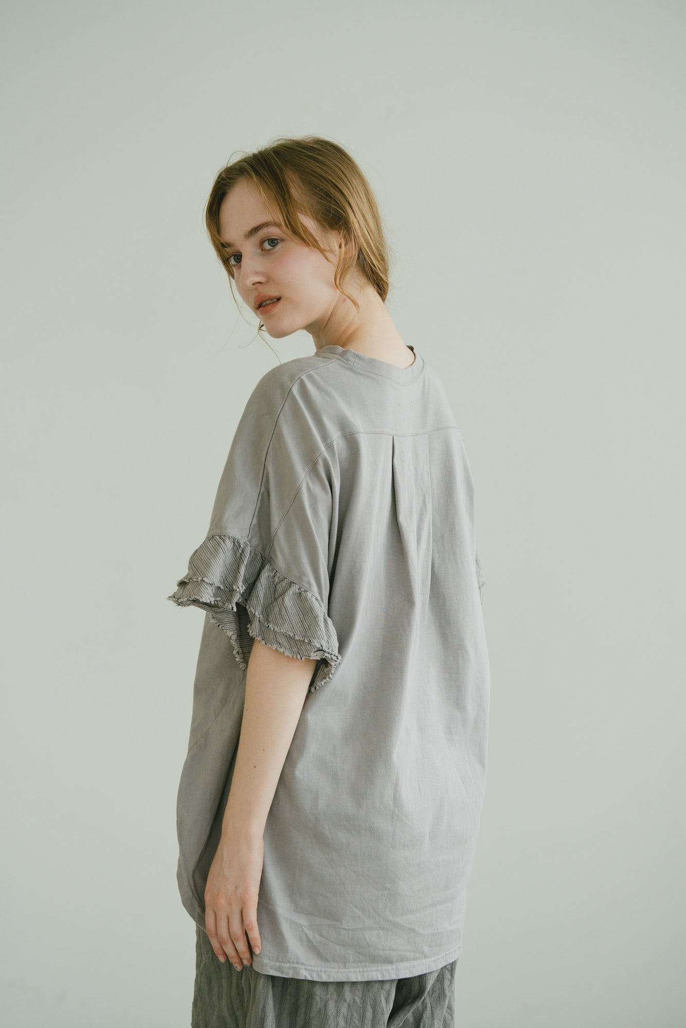 YARRA Talk with CHAI染めプルオーバー YR-1621-256